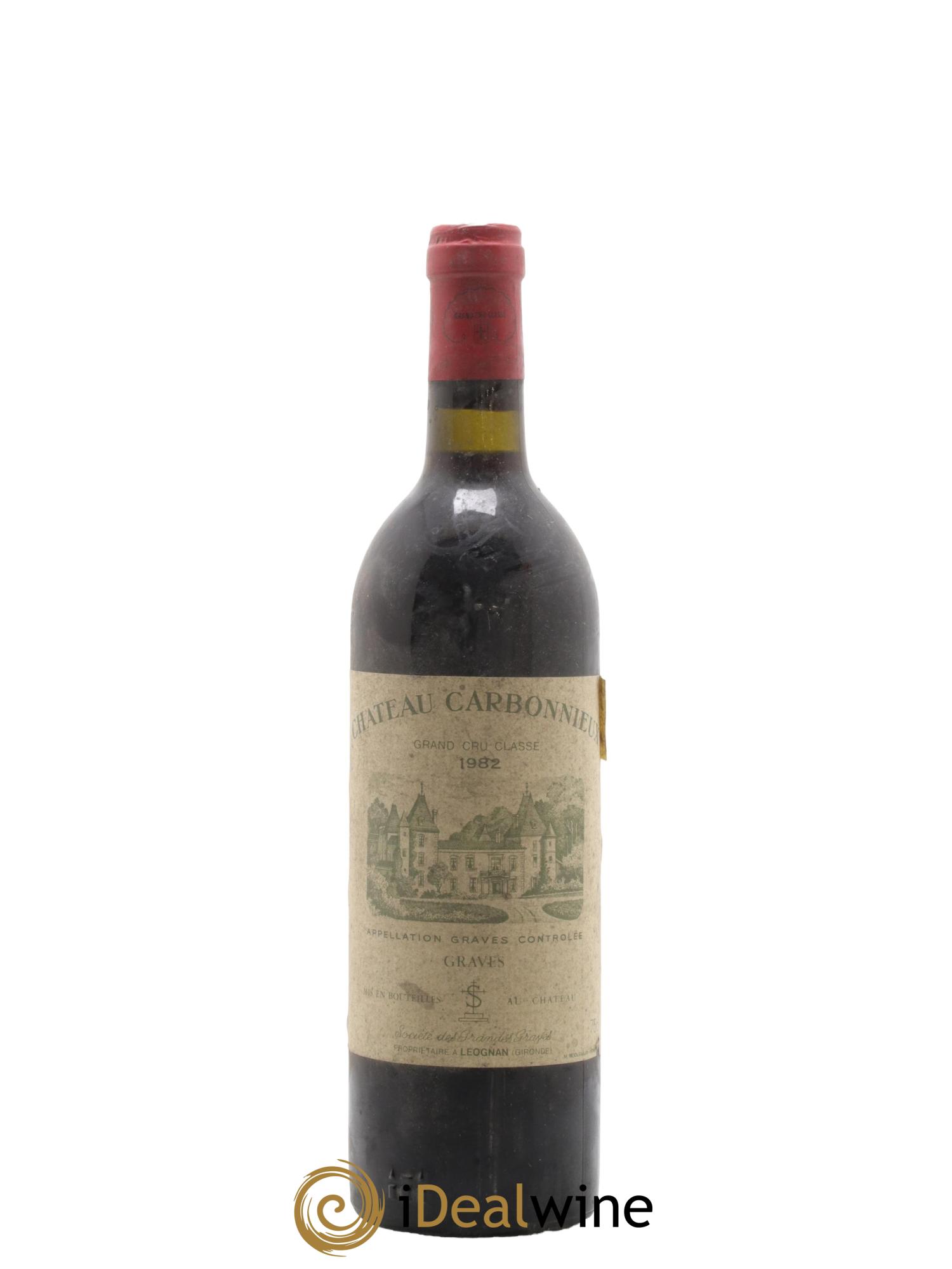 Château Carbonnieux Cru Classé de Graves 1982 - Lot de 1 bouteille - 0