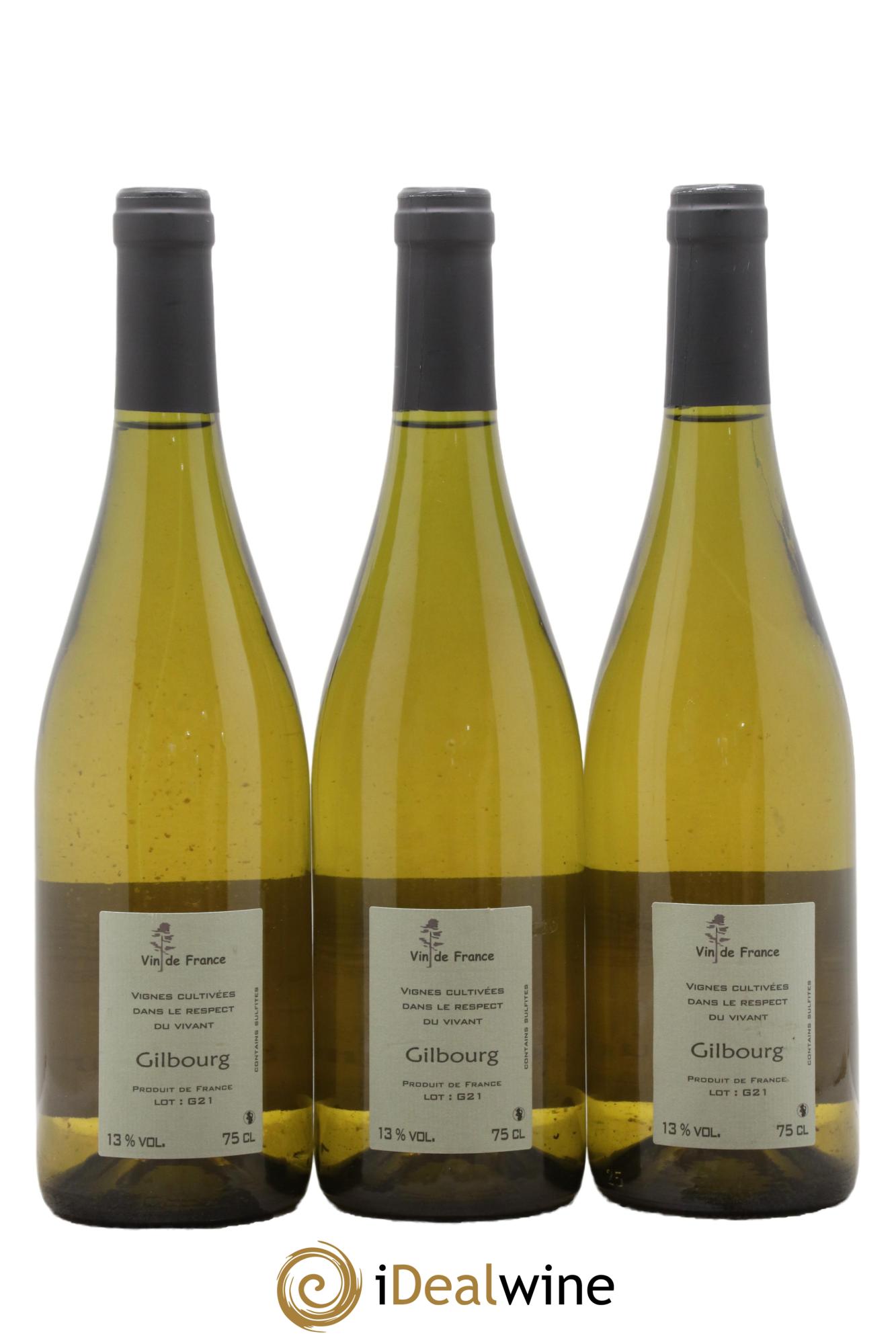 Vin de France Gilbourg Benoit Courault 2021 - Lot de 3 bouteilles - 1