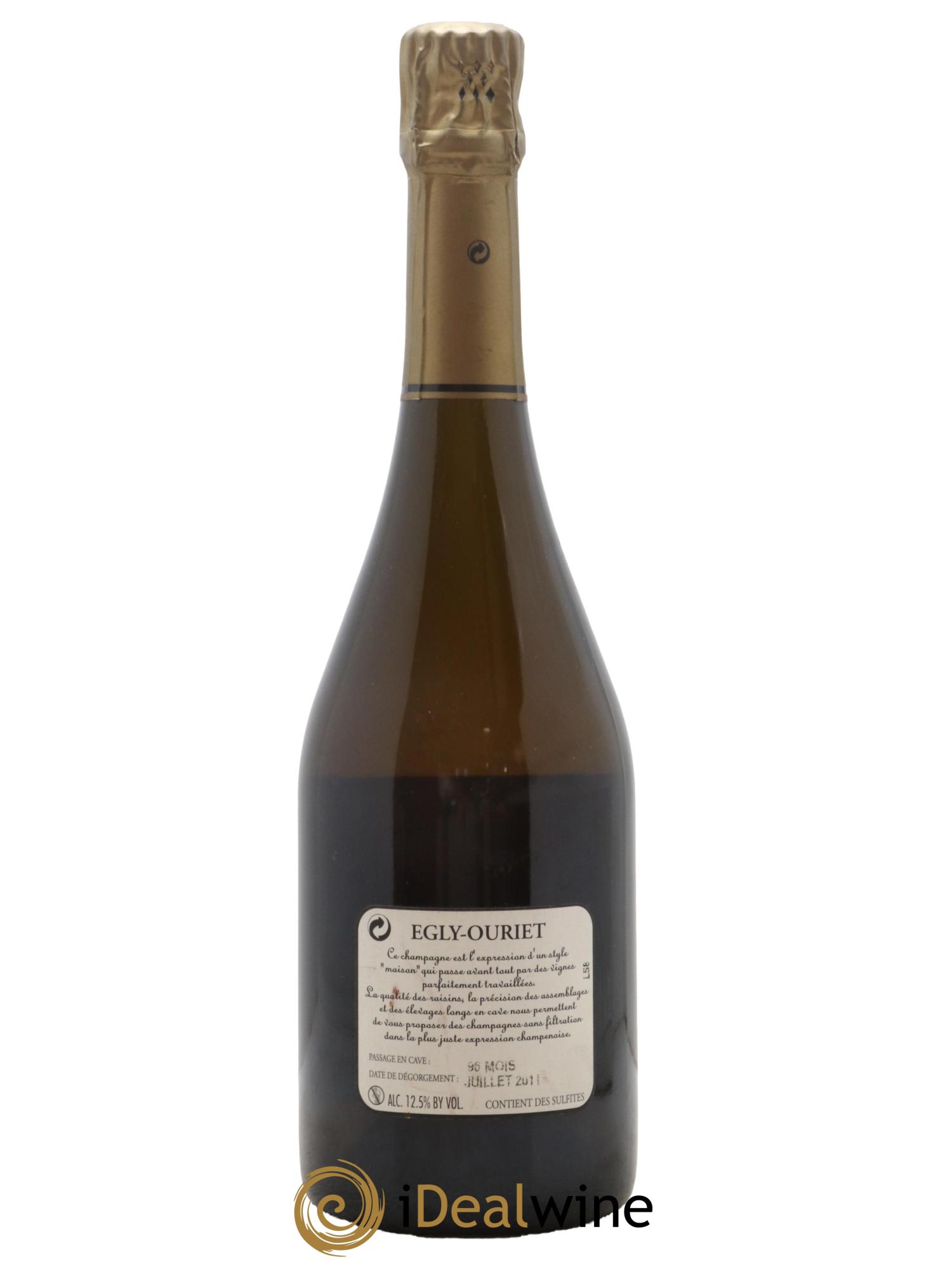 Ambonnay Vieilles Vignes Brut Millésimé Egly-Ouriet  2002 - Lot de 1 bouteille - 1