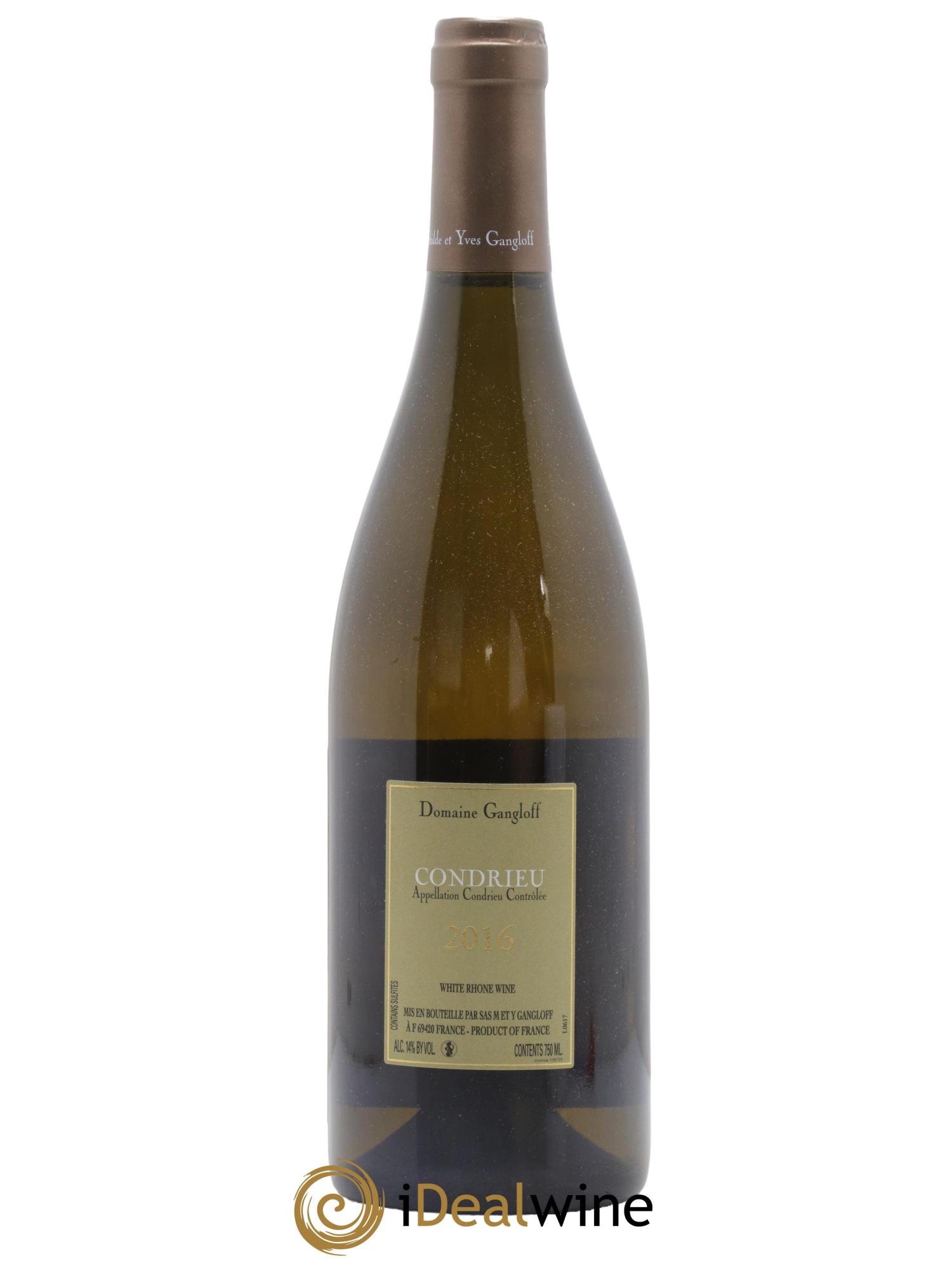 Condrieu Domaine Gangloff (Domaine)  2016 - Lotto di 1 bottiglia - 1