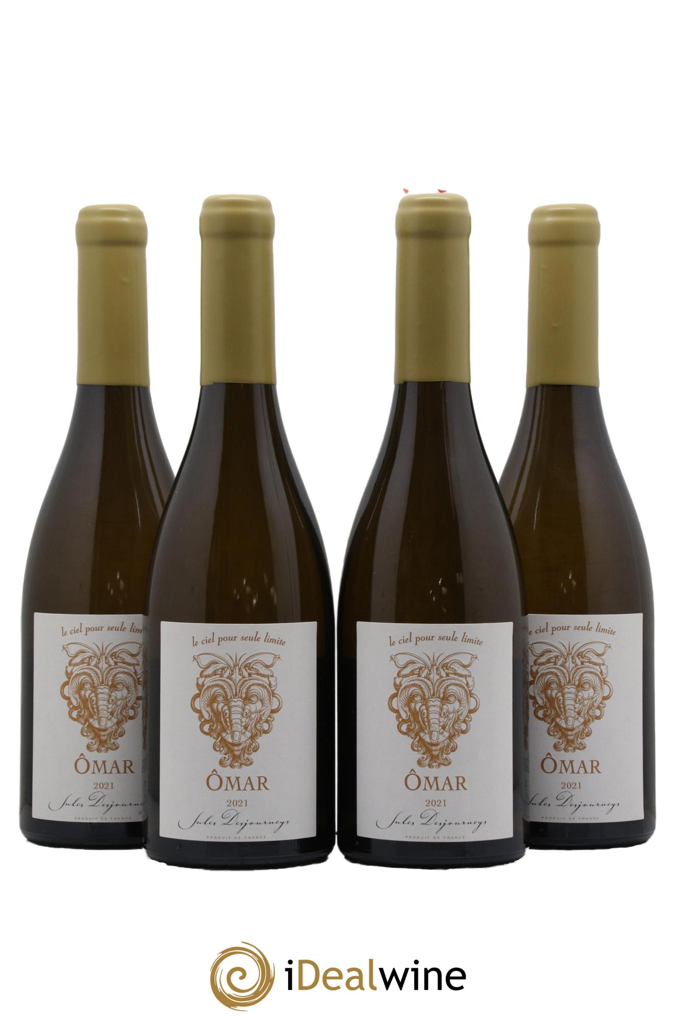 Vin de France Omar Jules Desjourneys 2021 - Lot de 4 bouteilles - 0