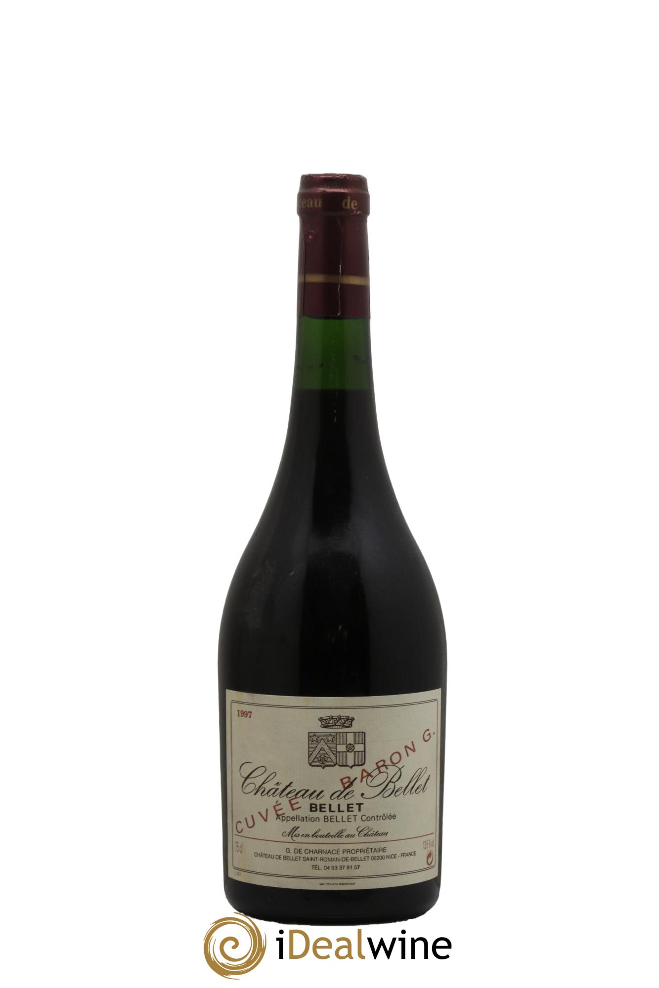 Bellet Cuvée Baron G. Château Bellet 1997 - Lot de 1 bouteille - 0