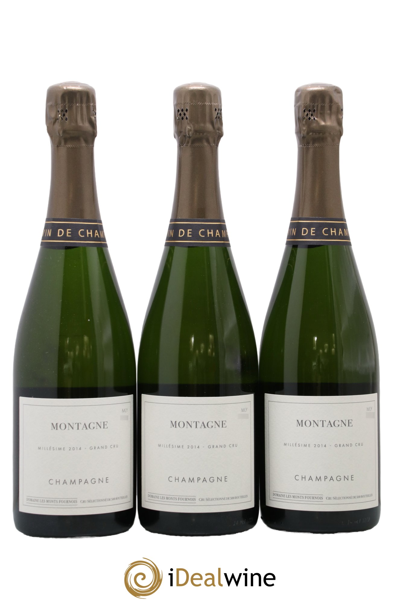 Montagne Verzenay Grand Cru Les Monts Fournois (Domaine) 2014 - Lot de 3 bouteilles - 0