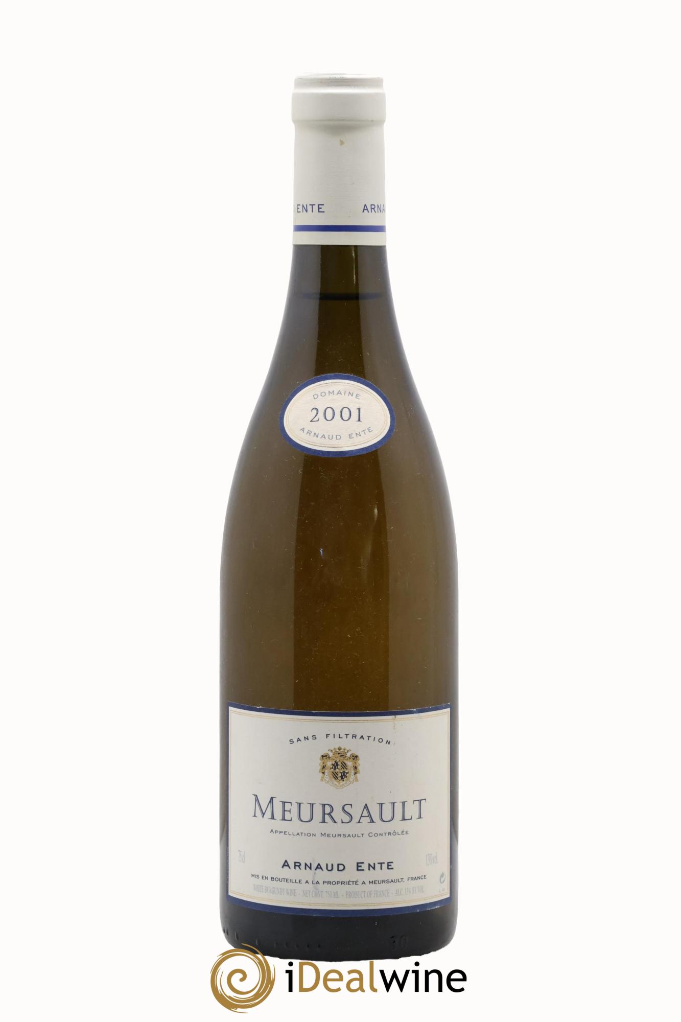Meursault Arnaud Ente 2001 - Lot de 1 bouteille - 0