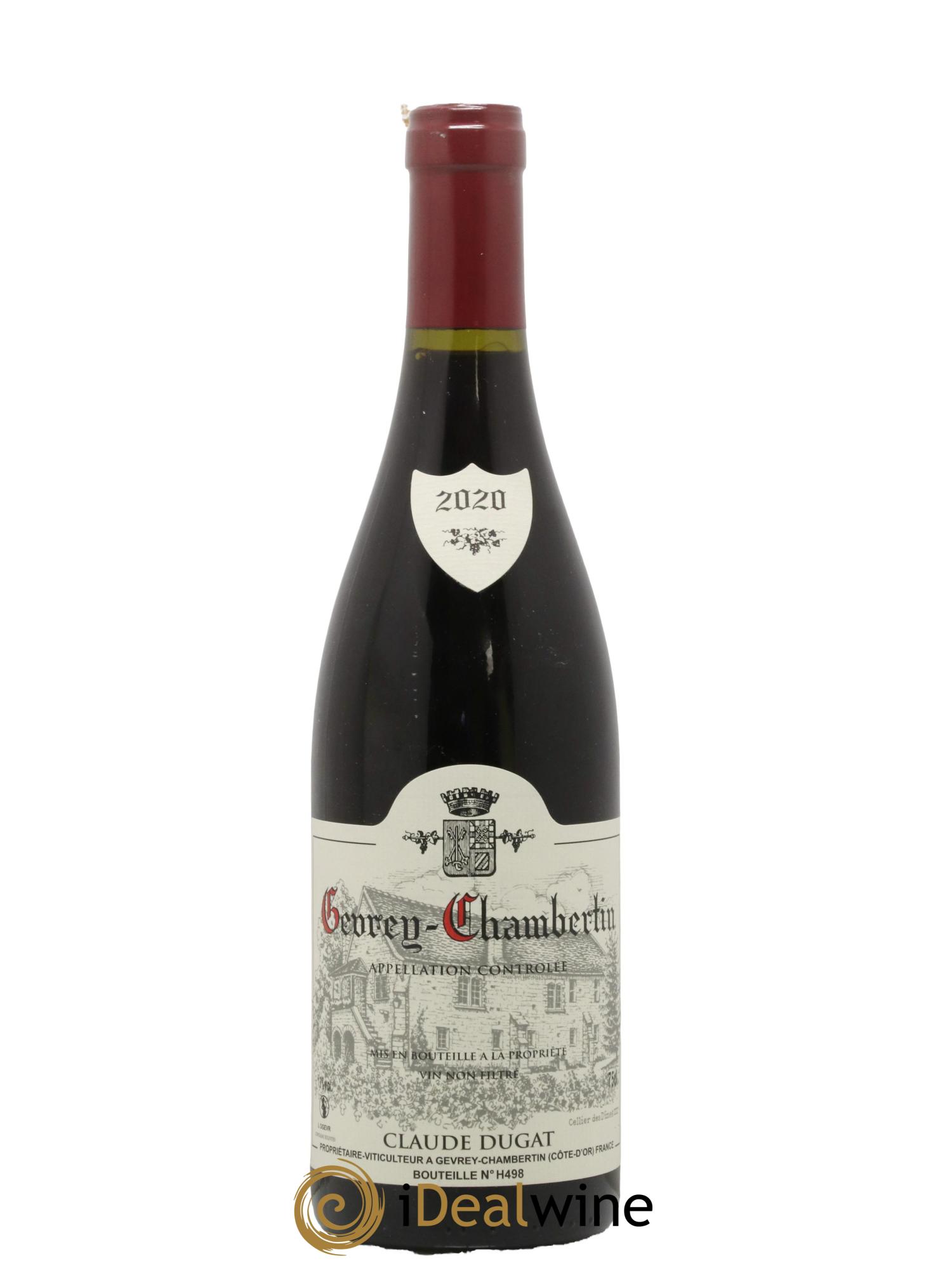 Gevrey-Chambertin Claude Dugat 2020 - Lot de 1 bouteille - 0