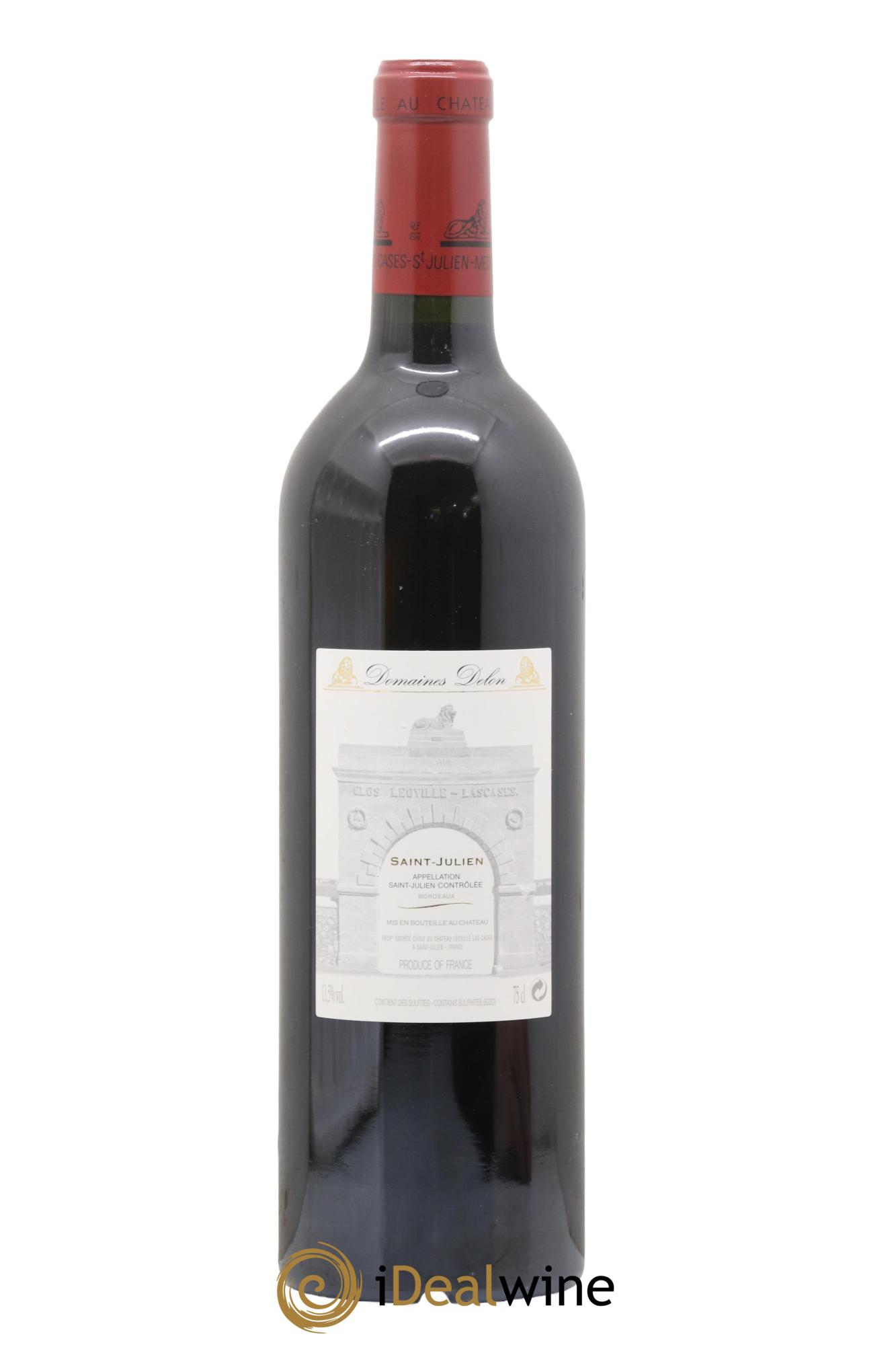 Château Léoville Las Cases 2ème Grand Cru Classé 2010 - Lot de 1 bouteille - 1