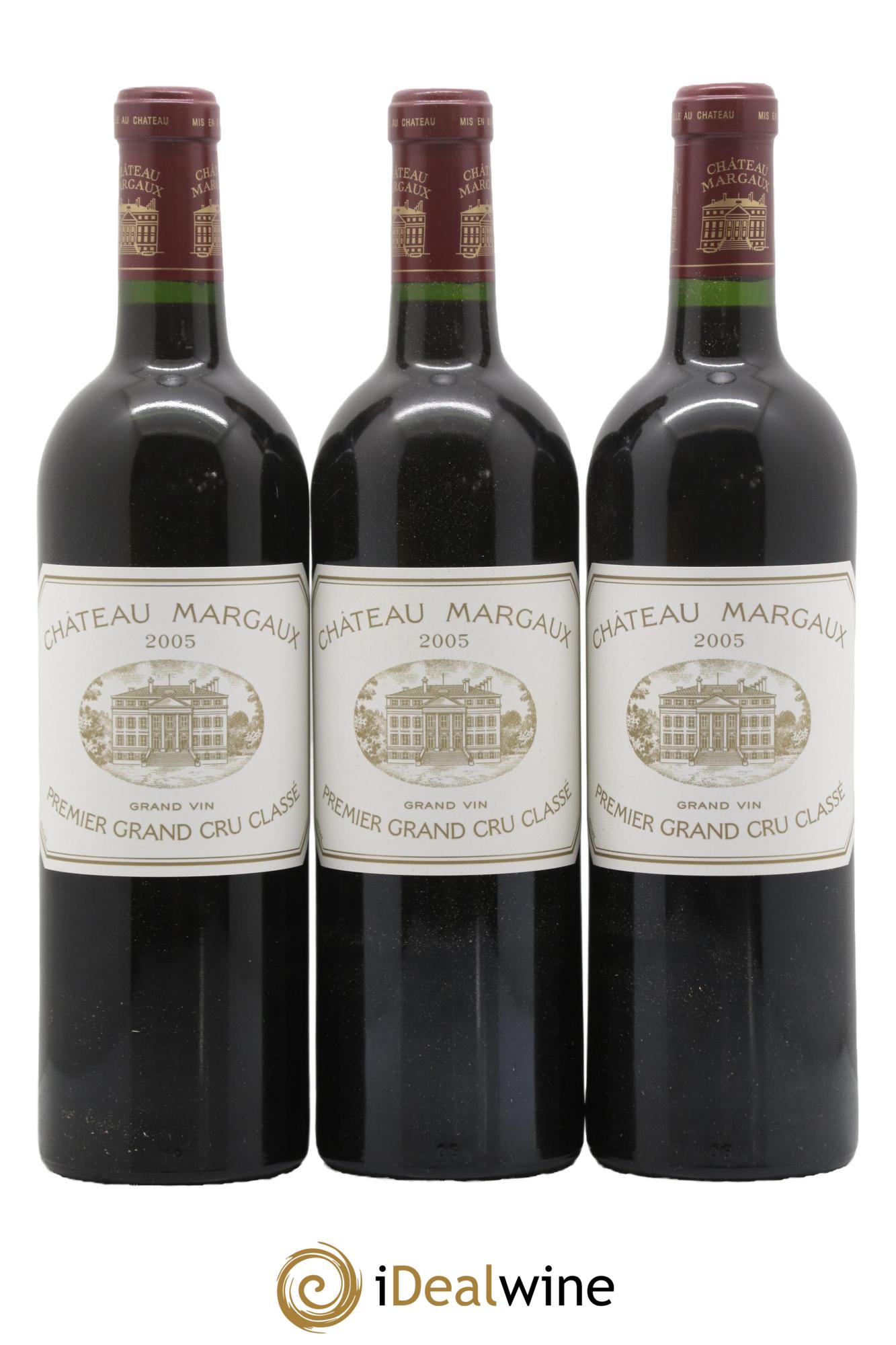 Château Margaux 1er Grand Cru Classé 2005 - Lot de 12 bouteilles - 3