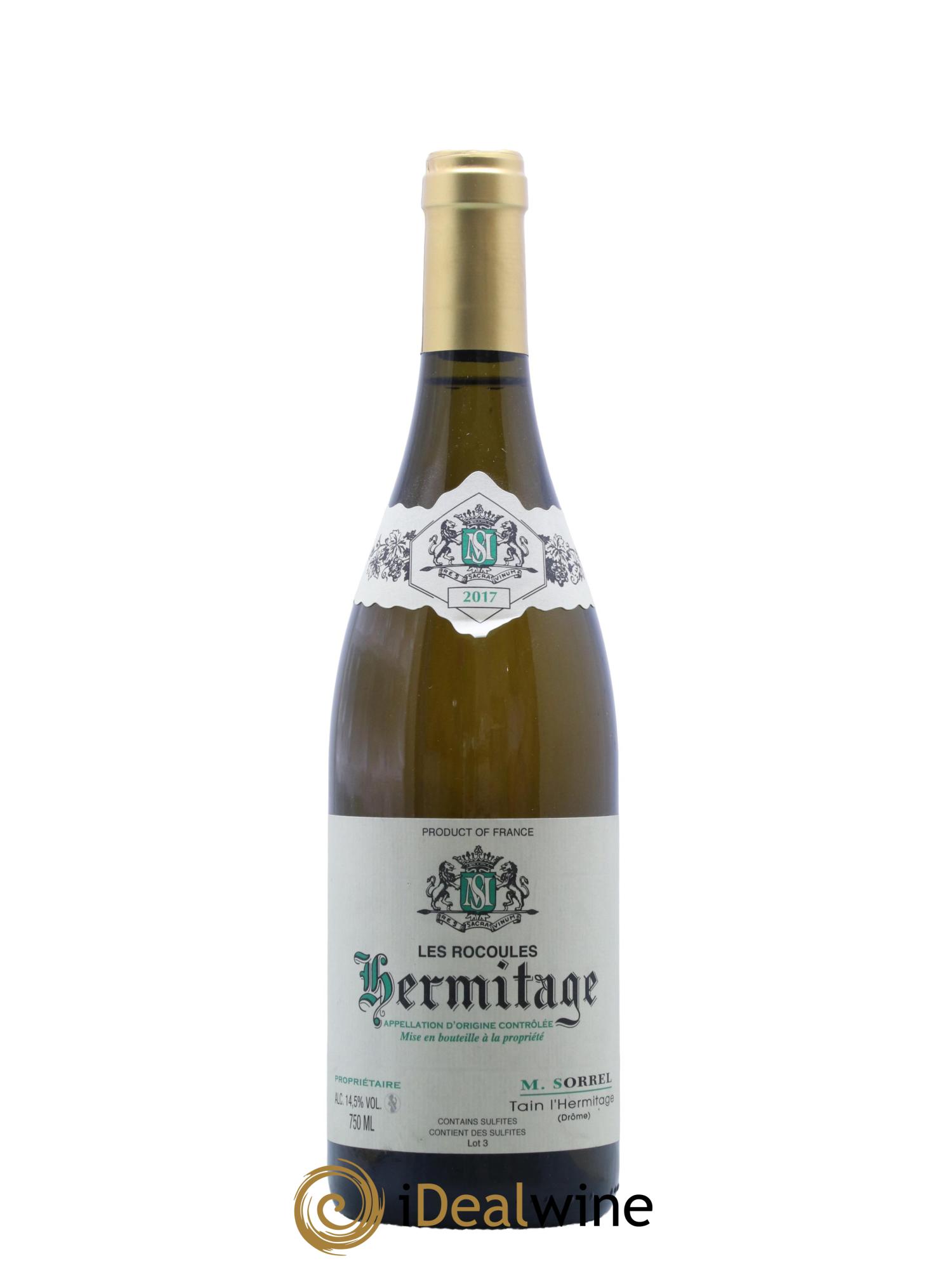 Hermitage Les Rocoules Marc Sorrel 2017 - Posten von 1 Flasche - 0