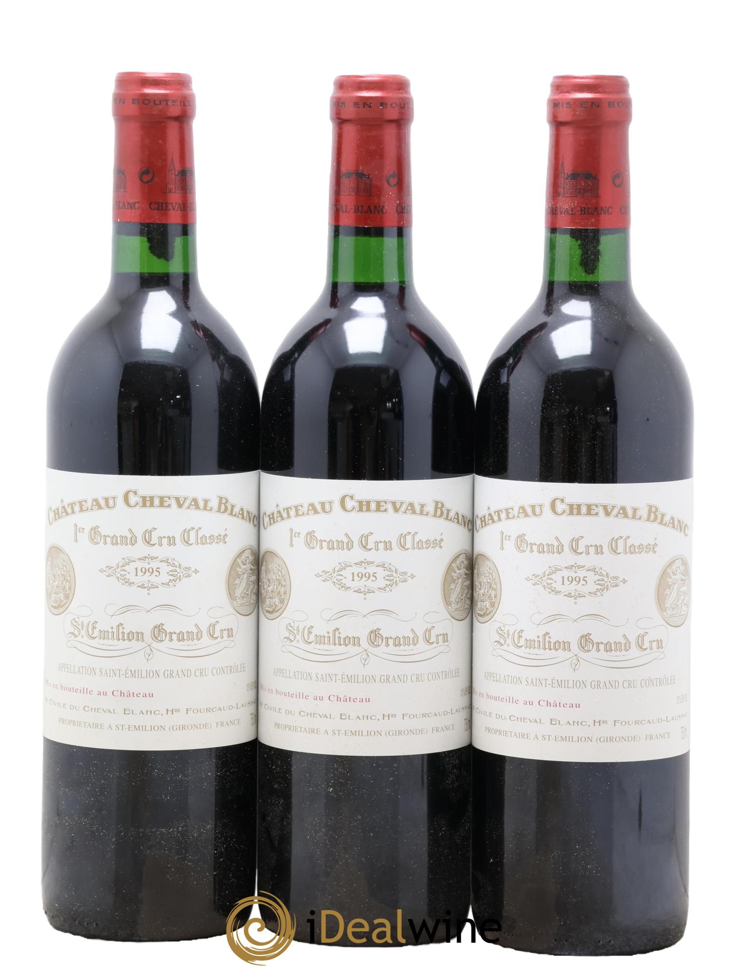 Château Cheval Blanc 1er Grand Cru Classé A 1995 - Lot of 12 bottles - 4
