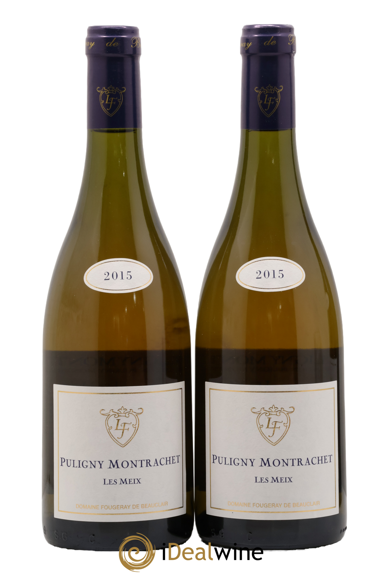 Puligny-Montrachet Les Meix Fougeray de Beauclair 2015 - Lot de 2 bouteilles - 0