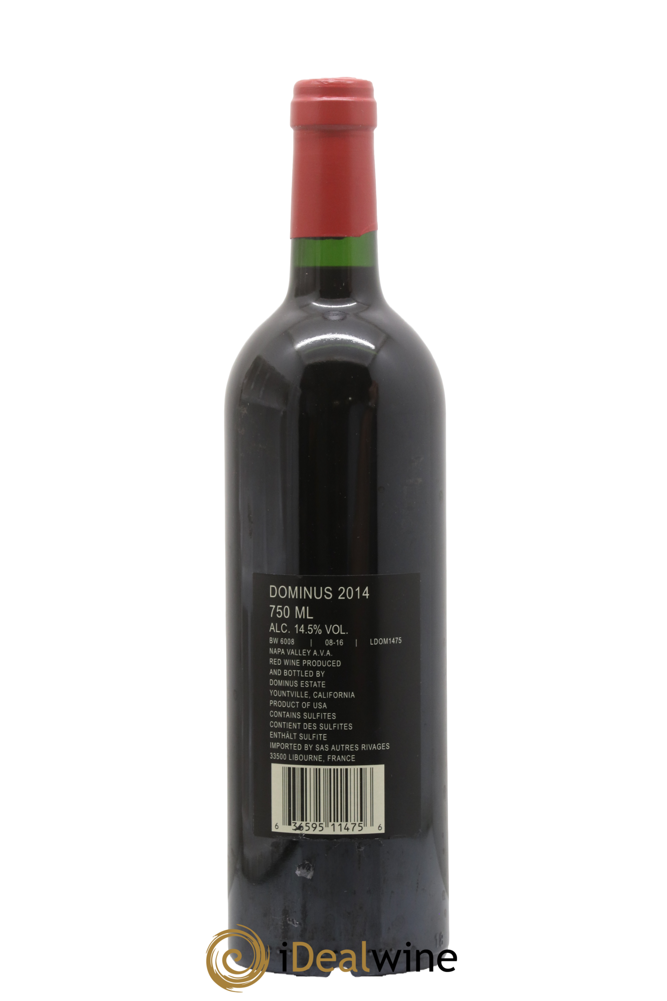 Napa Valley Dominus Christian Moueix 2014 - Lotto di 1 bottiglia - 1