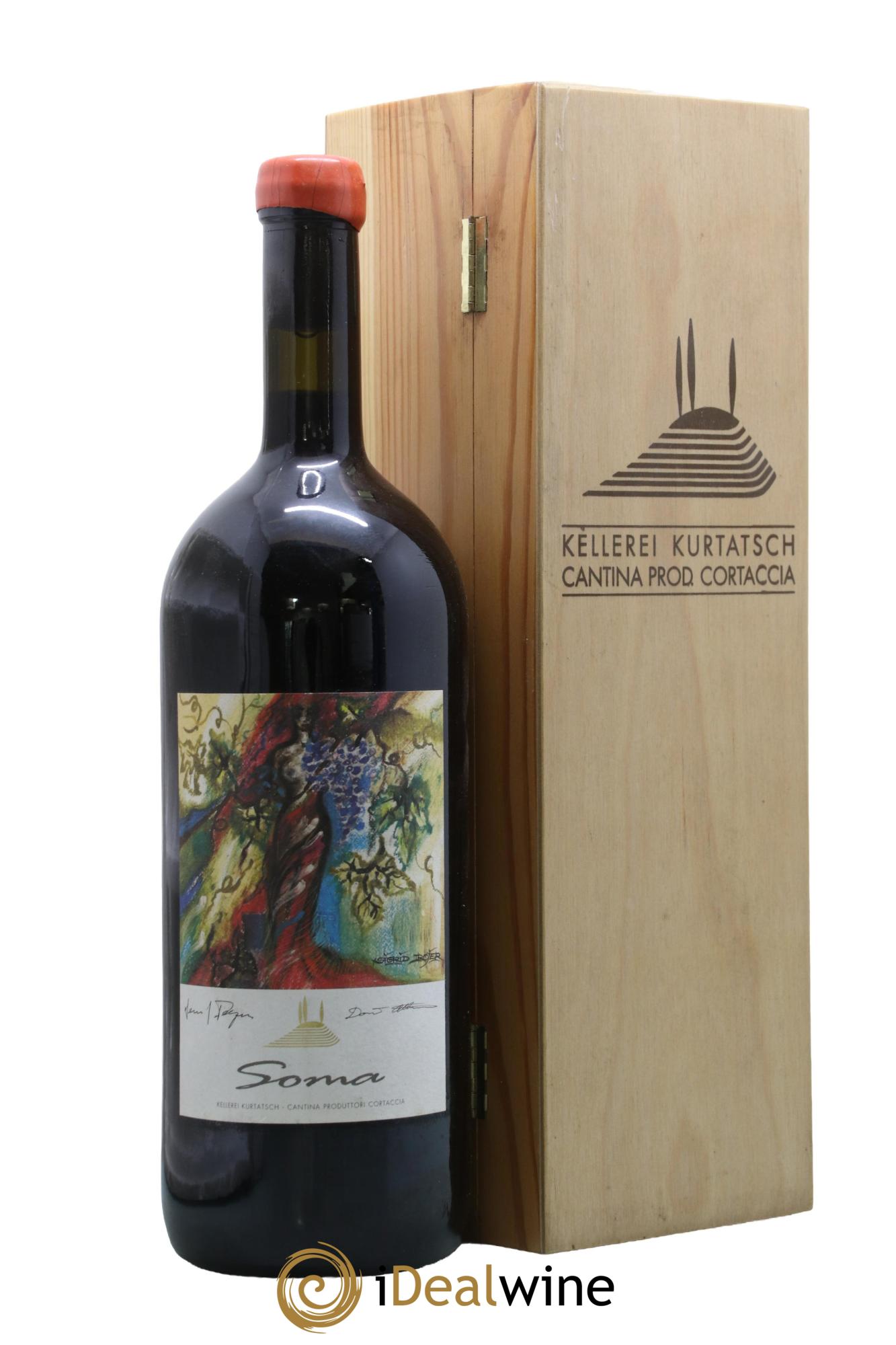 Italie Alto Adige Sud Tirol Cabernet Merlot Soma Kellerei 1998 - Posten von 1 Magnum - 0