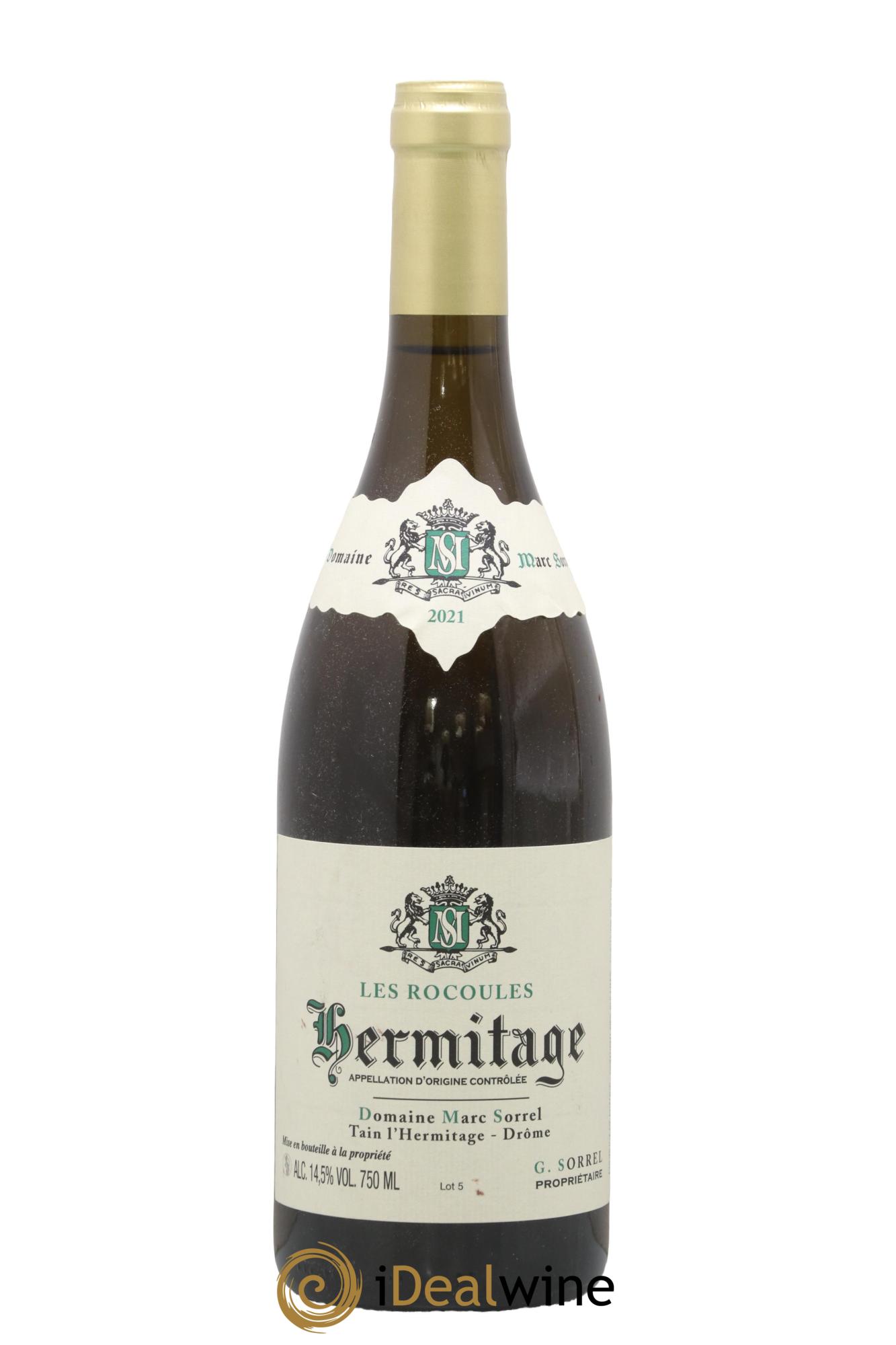 Hermitage Les Rocoules Marc Sorrel 2021 - Lot of 1 bottle - 0
