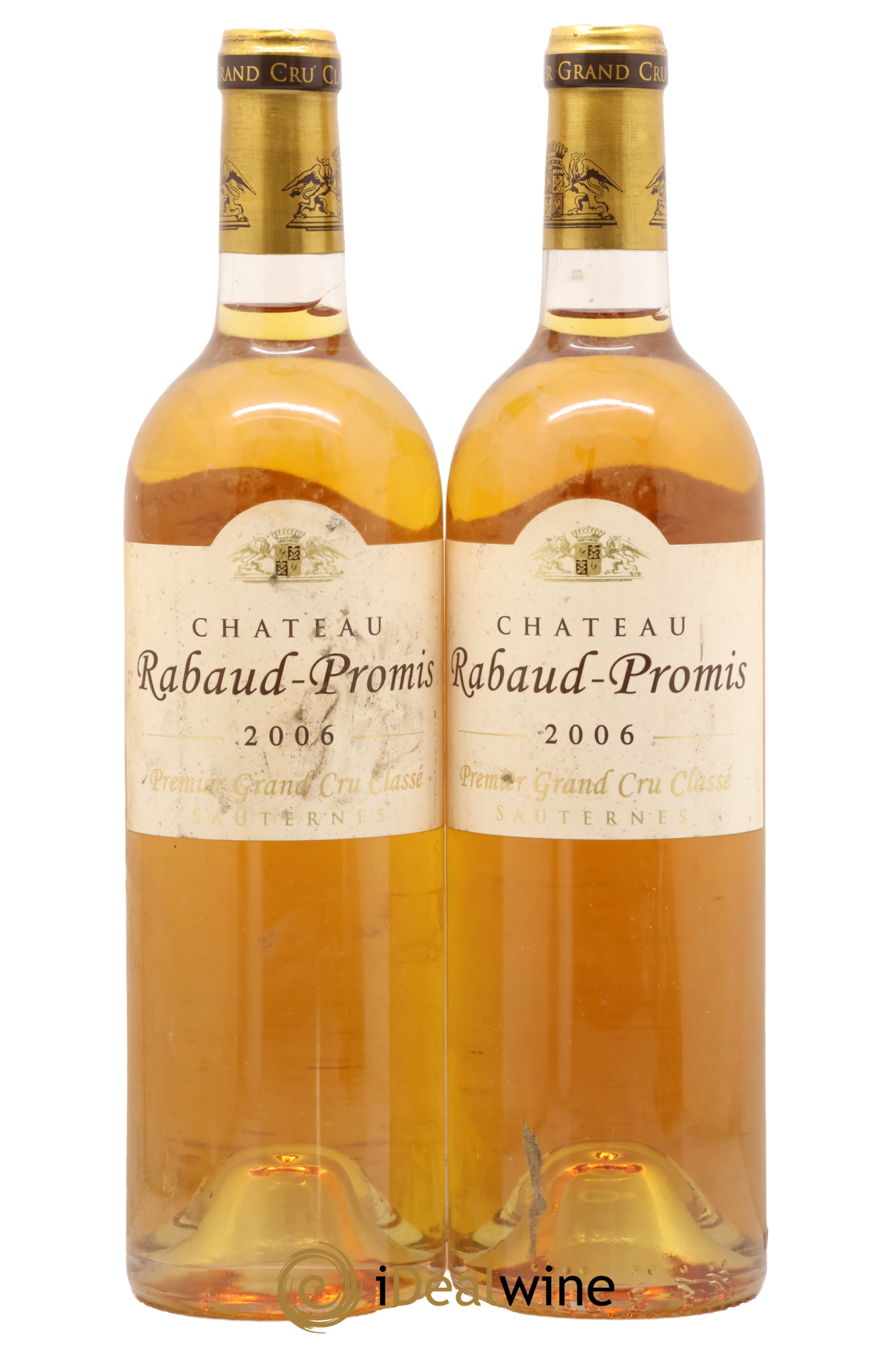 Château Rabaud Promis 1er Grand Cru Classé 2006 - Lot of 2 bottles - 0