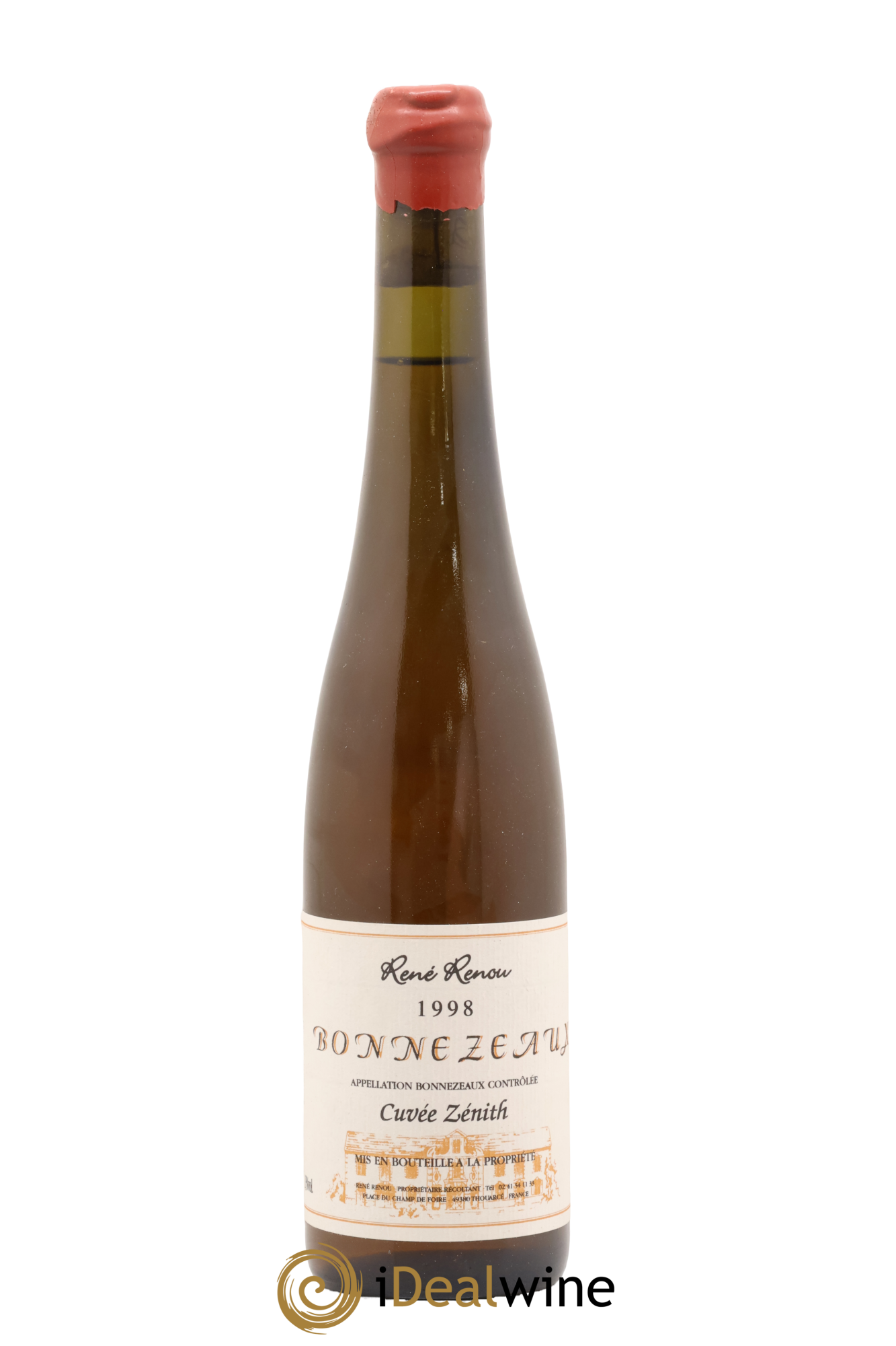 Bonnezeaux Cuvée Zénith René Renou 1998 - Lot de 1 format 50cl - 0