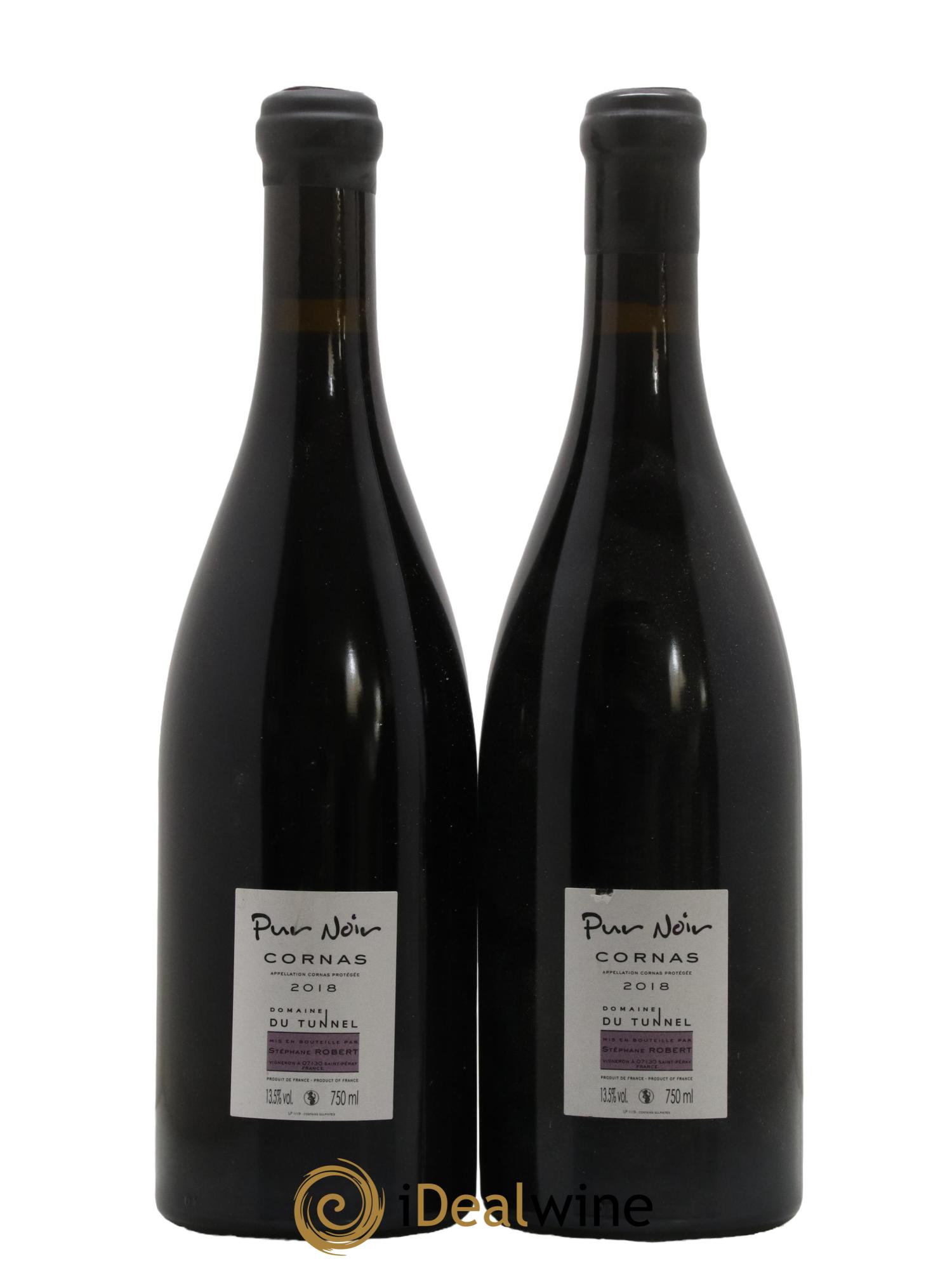 Cornas Pur Noir Tunnel (Domaine du) 2018 - Posten von 2 Flaschen - 1