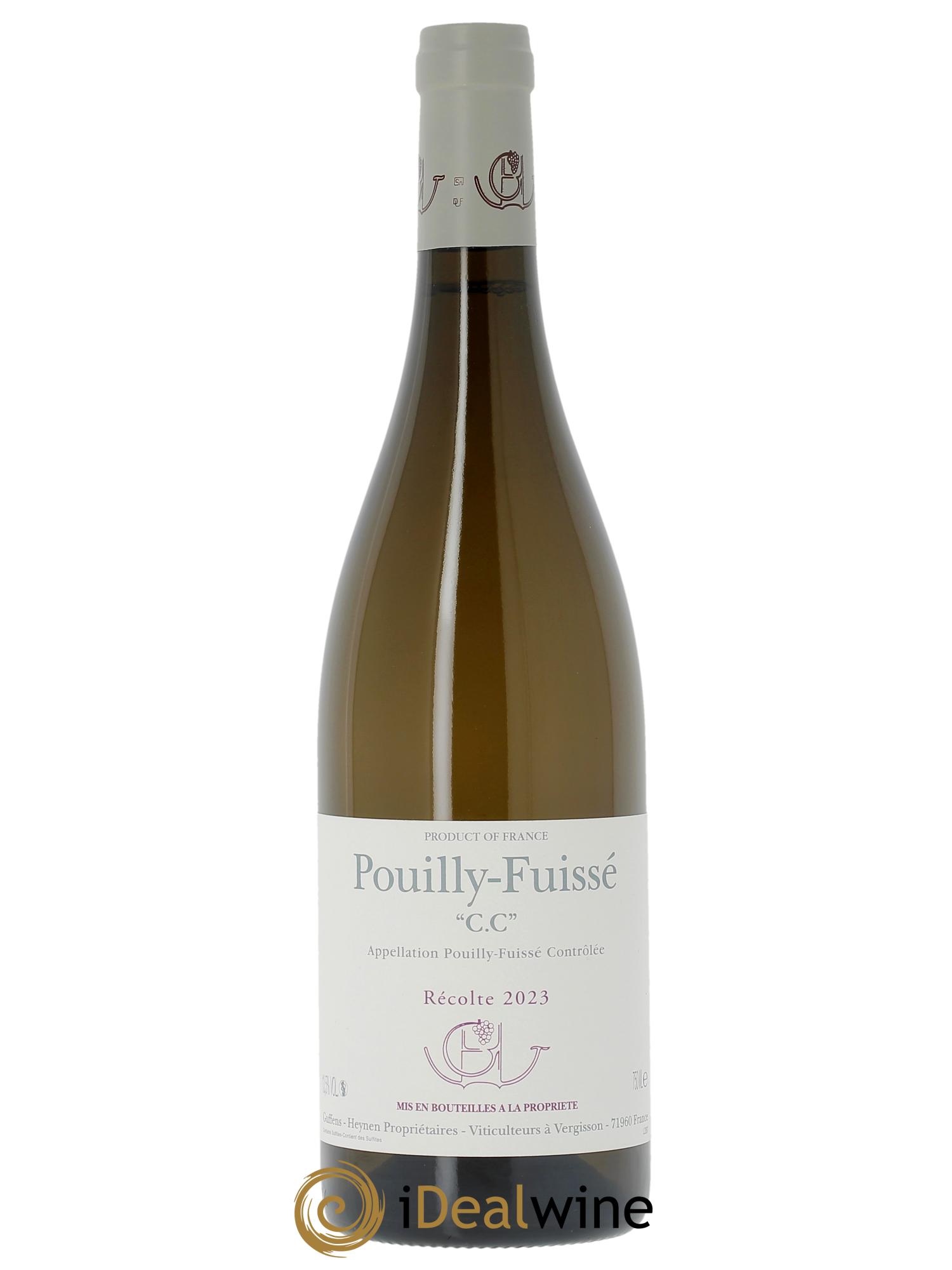 Pouilly-Fuissé C.C. Guffens-Heynen 2023 - Lot de 1 bouteille - 0