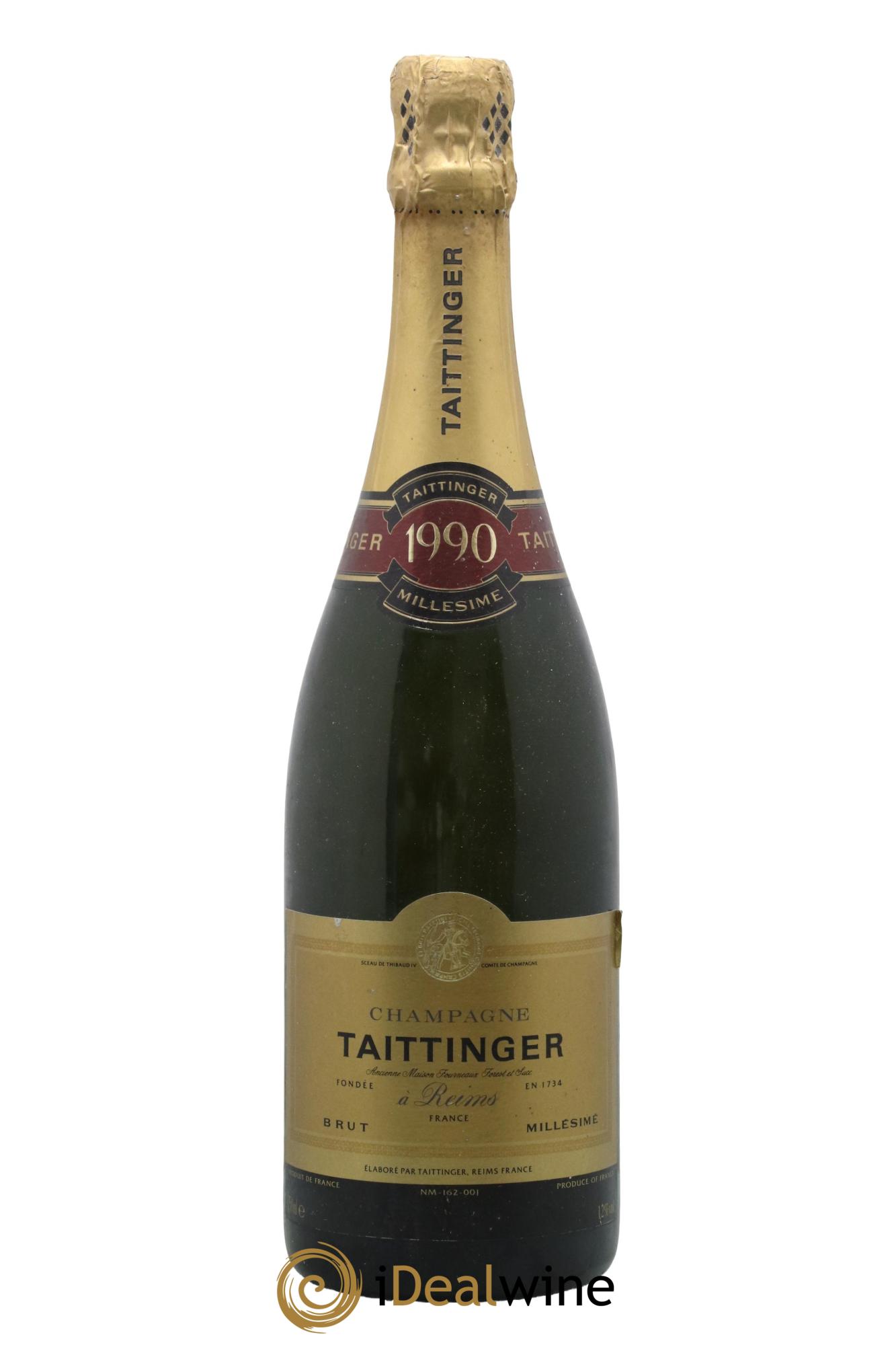 Brut Millésimé Taittinger 1990 - Lot of 1 bottle - 0
