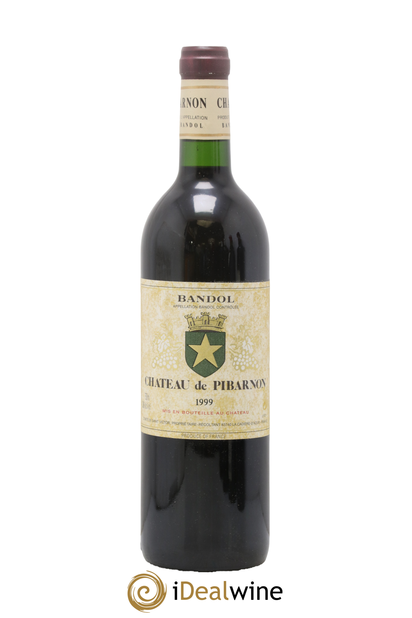 Bandol Château de Pibarnon Comte de Saint-Victor 1999 - Lotto di 1 bottiglia - 0
