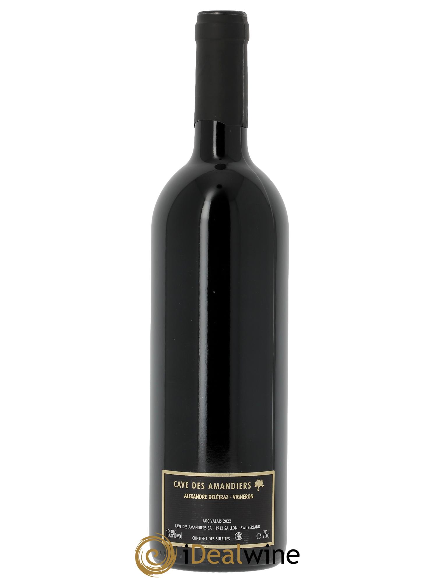 Valais Cave des Amandiers Syrah  2022 - Lot of 1 bottle - 1