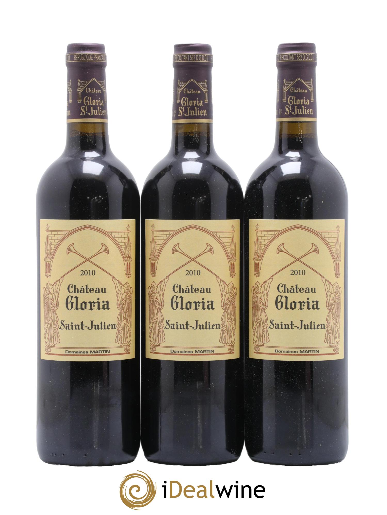 Château Gloria 2010 - Lot de 12 bouteilles - 2