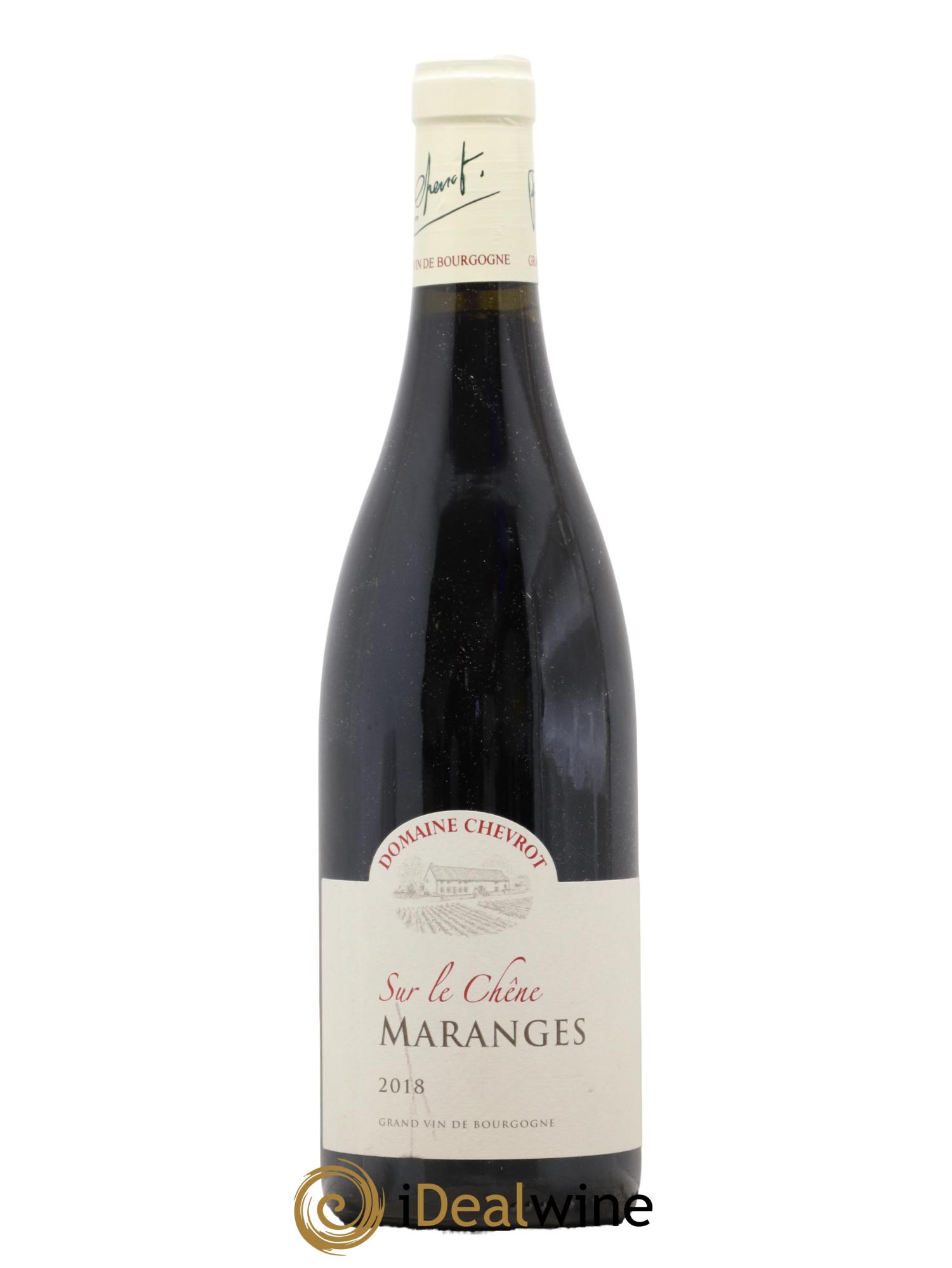 Maranges Sur Le Chêne Domaine Chevrot 2018 - Lot de 1 bouteille - 0