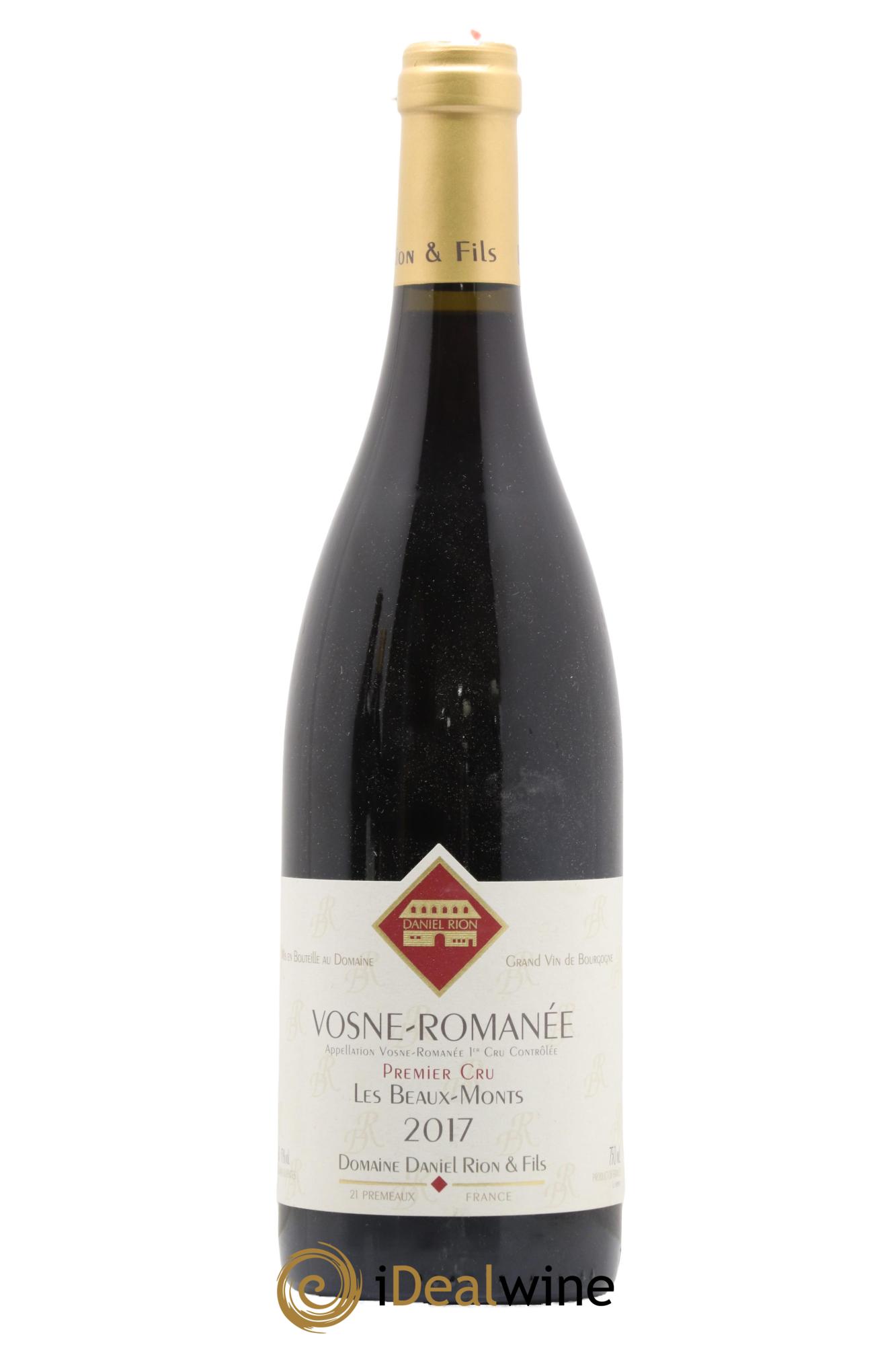 Vosne-Romanée 1er Cru Les Beaux Monts Daniel Rion 2017 - Lot de 1 bouteille - 0