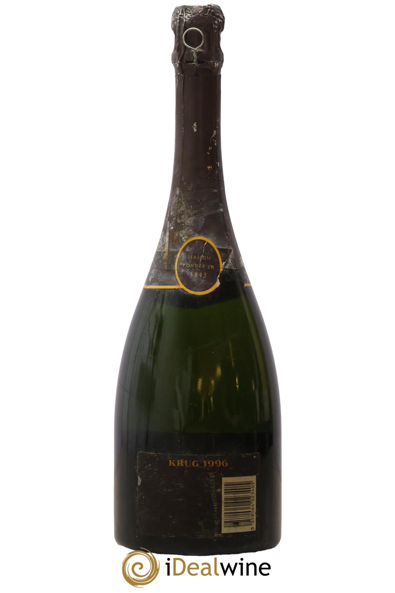 Vintage Krug 1996 - Lot of 1 bottle - 1