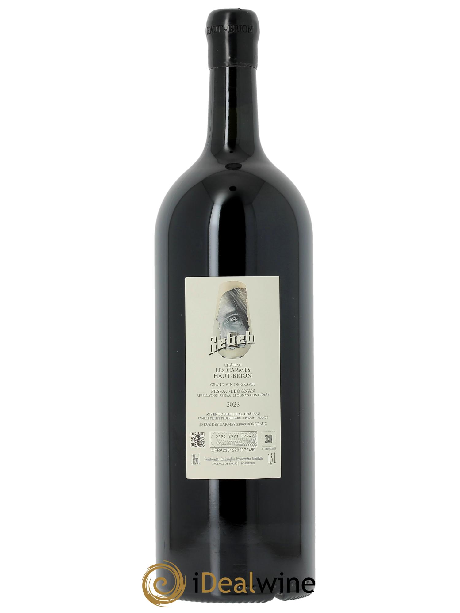 Château Les Carmes Haut-Brion (CBO à partir de 3 mgs) 2023 - Lot de 1 magnum - 1