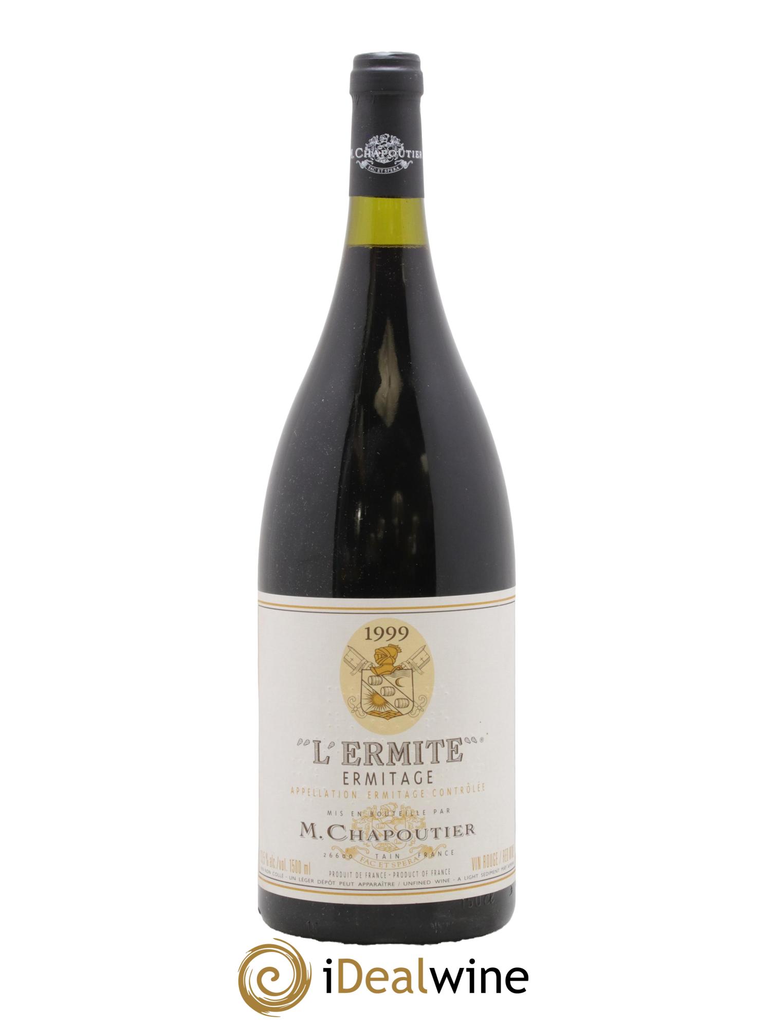 Hermitage Ermitage l'Ermite Chapoutier 1999 - Lot de 1 magnum - 0