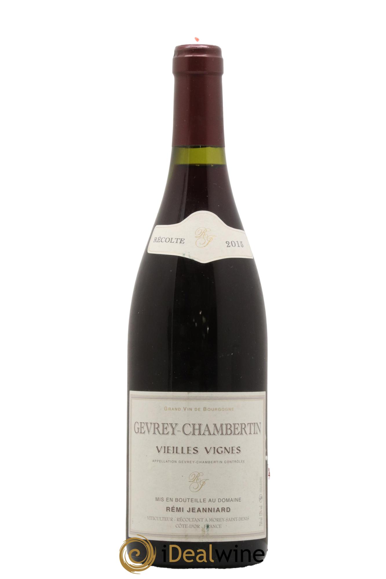 Gevrey-Chambertin Vieilles Vignes Remi Jeanniard 2015 - Lot de 1 bouteille - 0