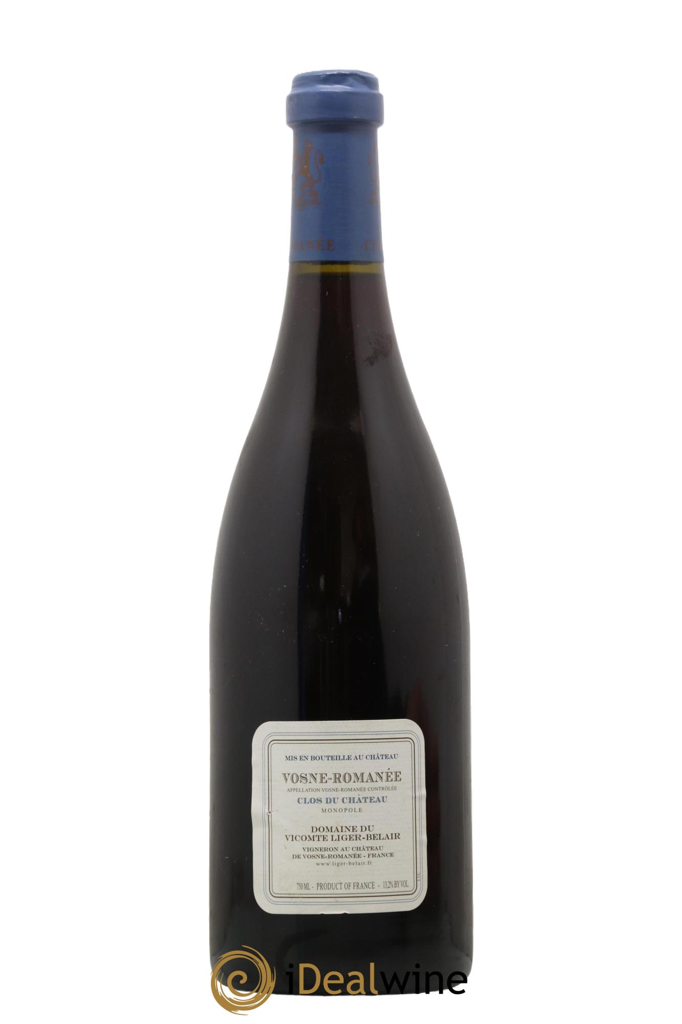 Vosne-Romanée Clos du Château Comte Liger-Belair (Domaine du) 2001 - Lot de 1 bouteille - 1