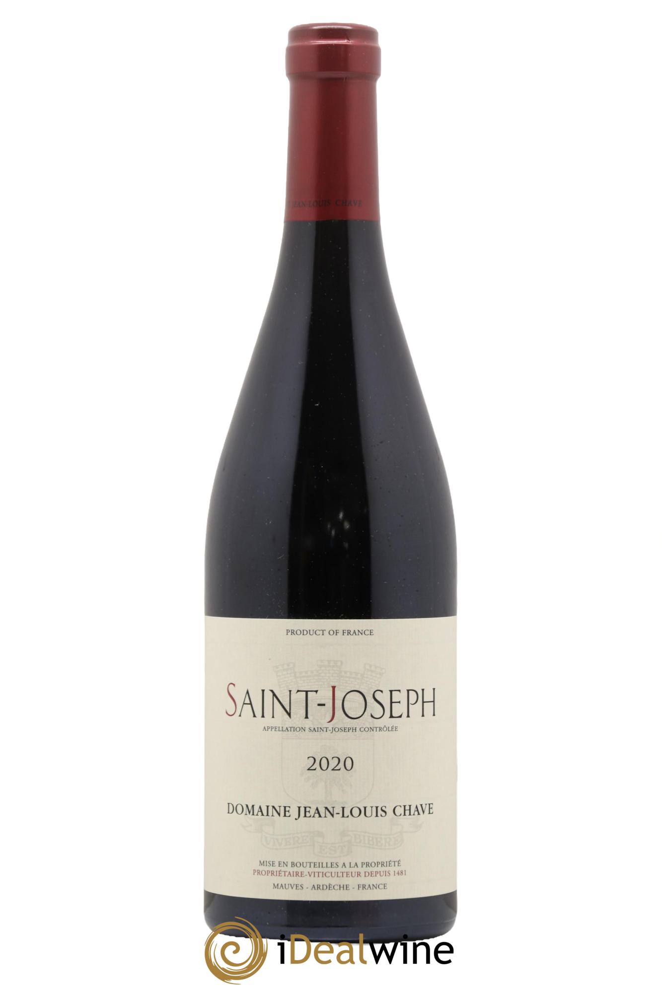 Saint-Joseph Jean-Louis Chave 2020 - Lot de 1 bouteille - 0
