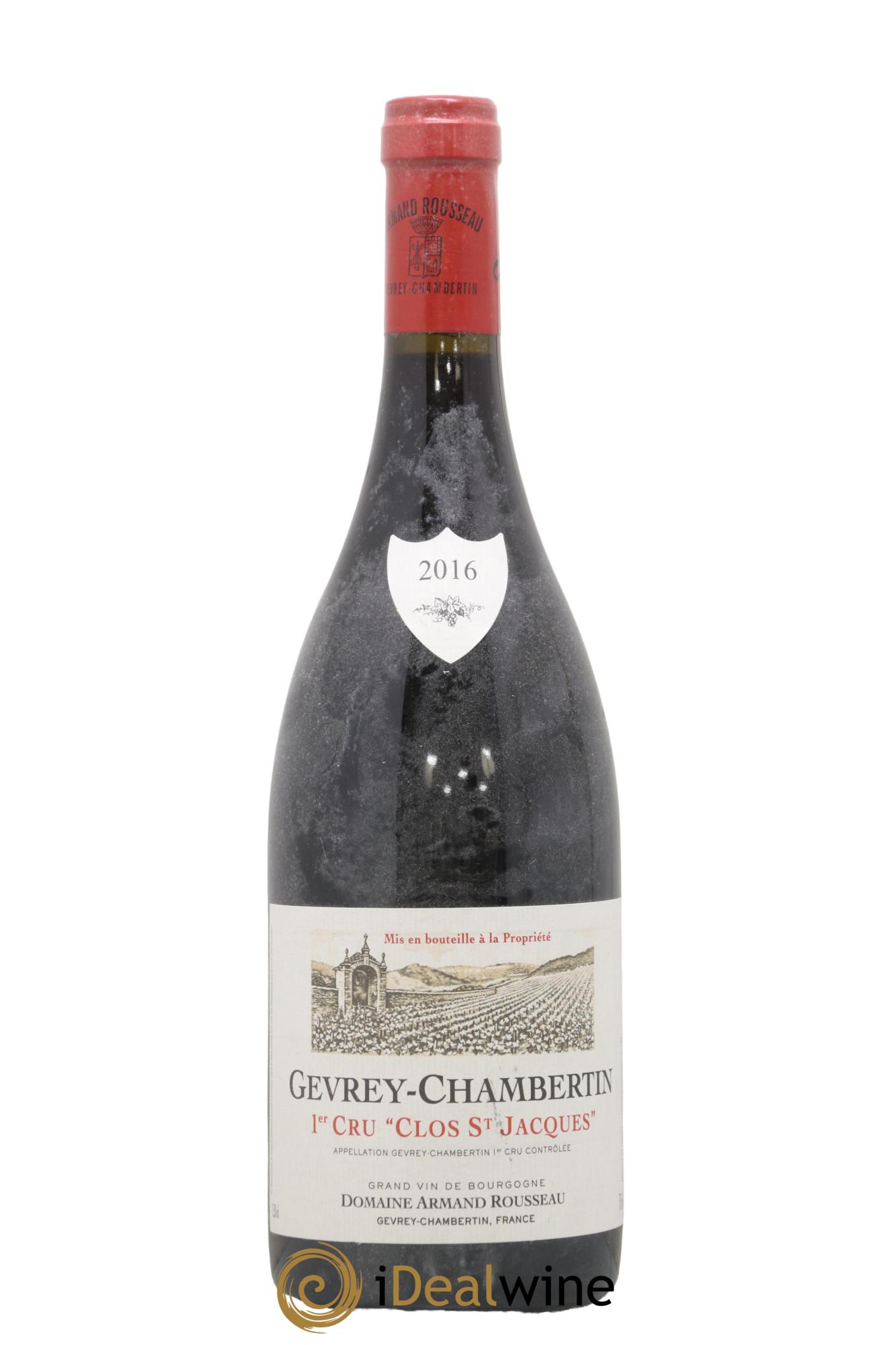 Gevrey-Chambertin 1er Cru Clos Saint-Jacques Armand Rousseau (Domaine) 2016 - Lot de 1 bouteille - 0
