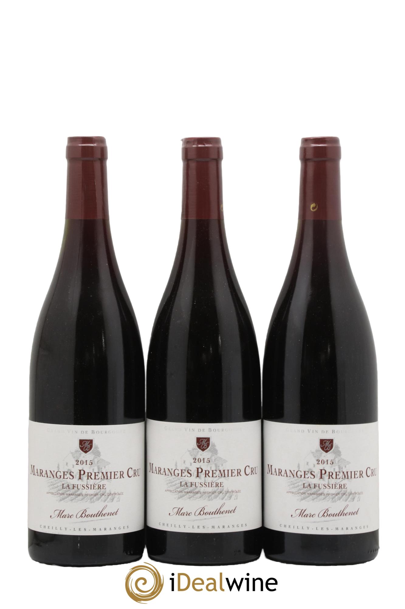 Maranges 1er Cru La Fussière Marc Bouthenet 2015 - Lot de 3 bouteilles - 0