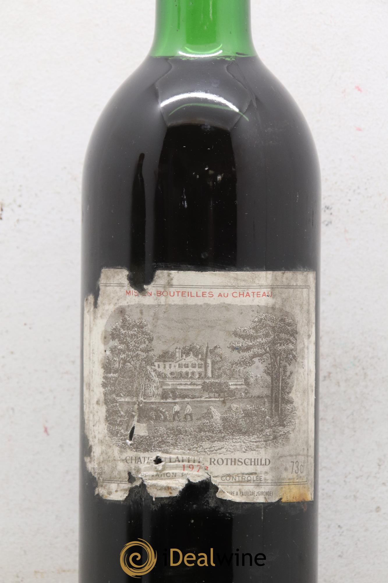 Château Lafite Rothschild 1er Grand Cru Classé 1973 - Lot de 1 bouteille - 1