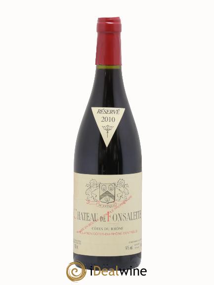 Côtes-du-Rhône Château de Fonsalette Emmanuel Reynaud 2010 - Lotto di 1 bottiglia - 0