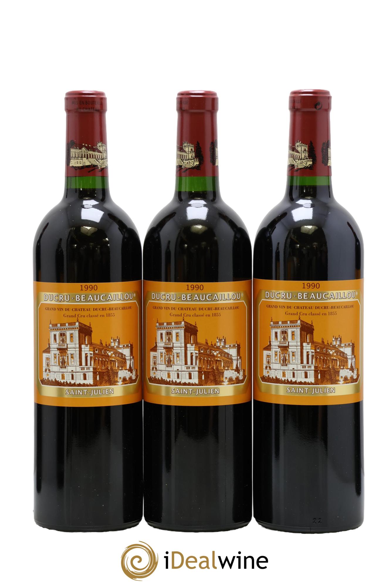 Château Ducru Beaucaillou 2ème Grand Cru Classé 1990 - Lot de 6 bouteilles - 3