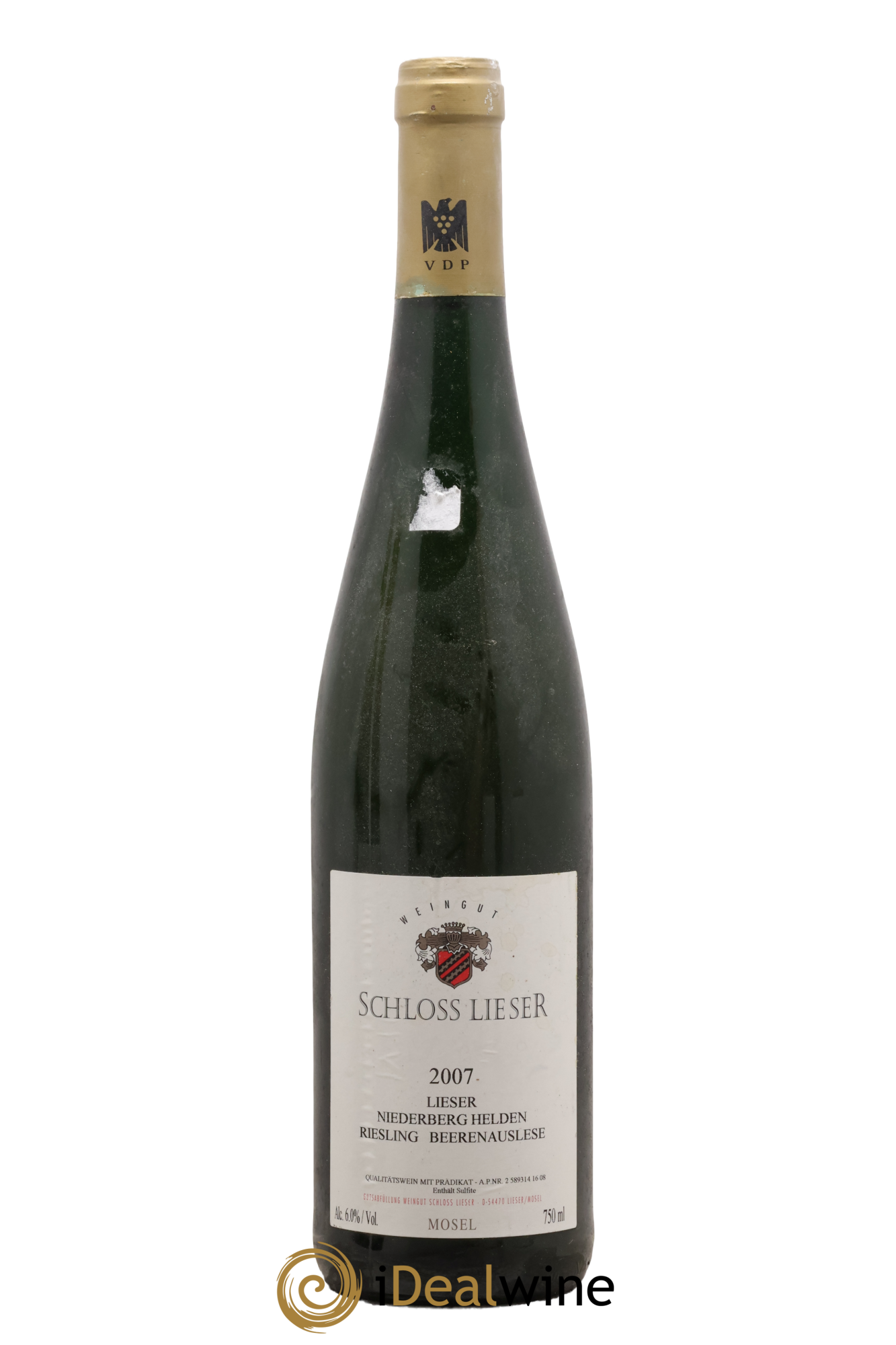 Allemagne Mosel-Saar Schloss Lieser 2007 - Lot de 1 bouteille - 0