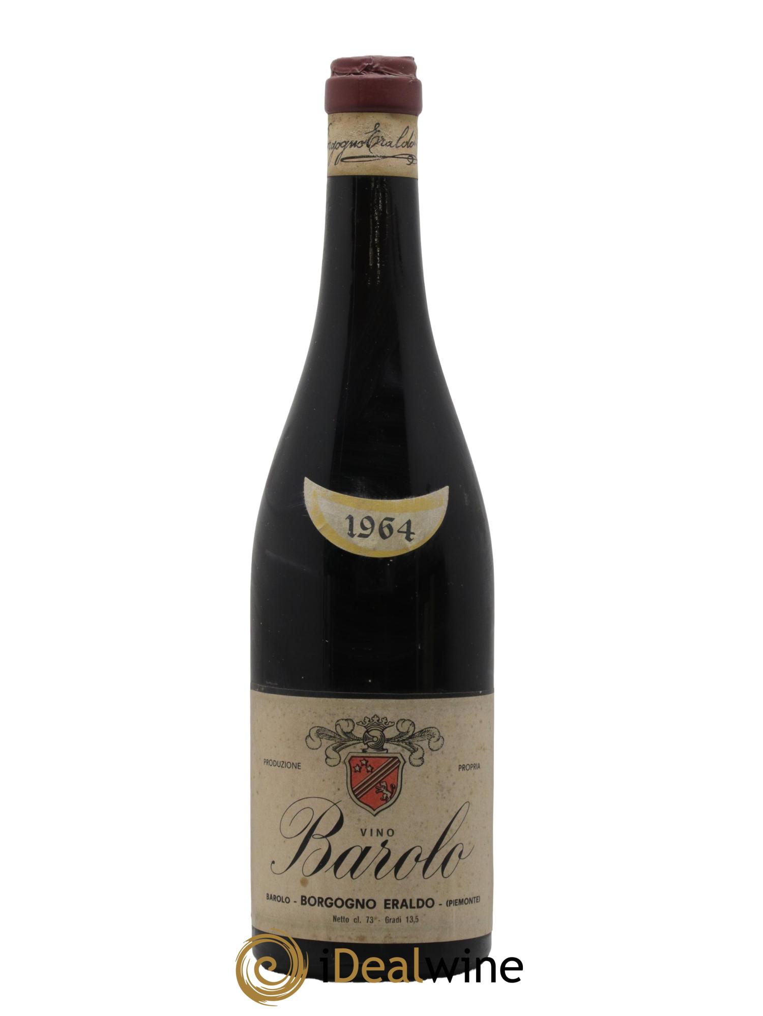 Barolo Borgogno Eraldo 1964 - Lot de 1 bouteille - 0