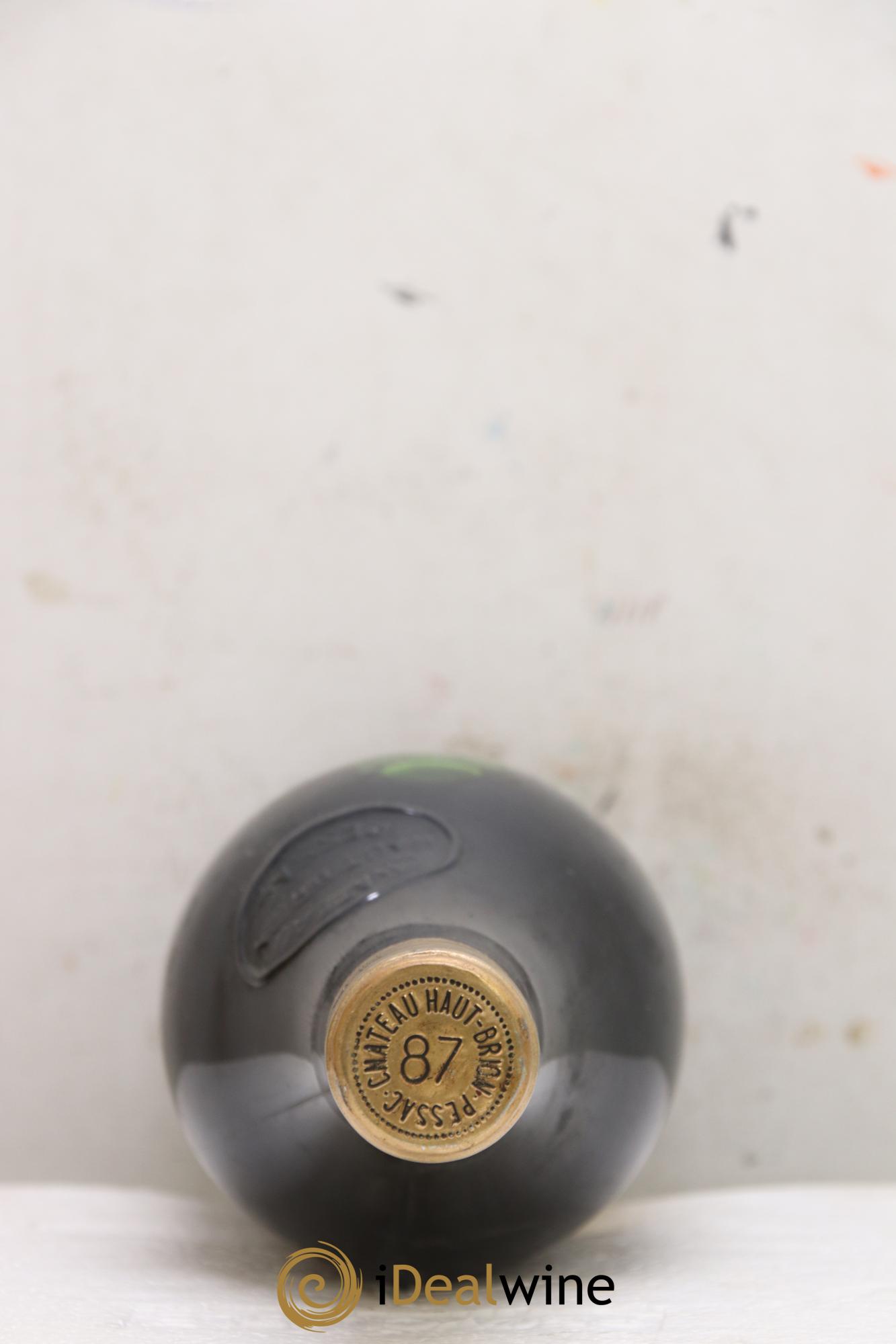 Château Haut Brion 1er Grand Cru Classé 1987 - Lotto di 1 bottiglia - 1