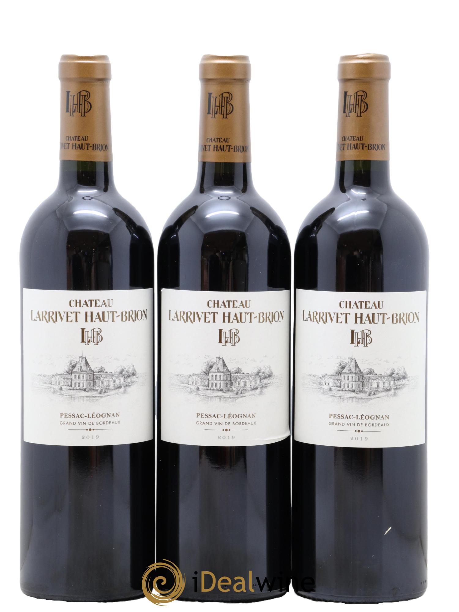 Château Larrivet Haut-Brion 2019 - Lot de 12 bouteilles - 4