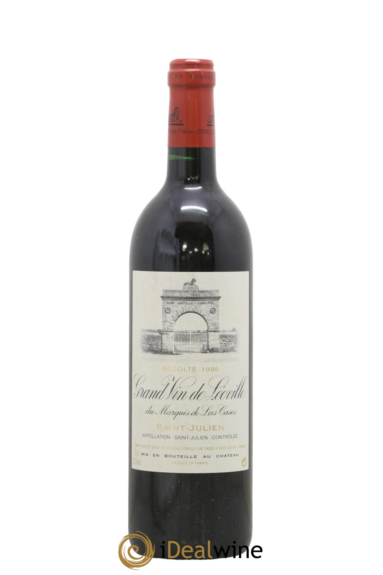 Château Léoville Las Cases 2ème Grand Cru Classé 1996 - Lot of 1 bottle - 0