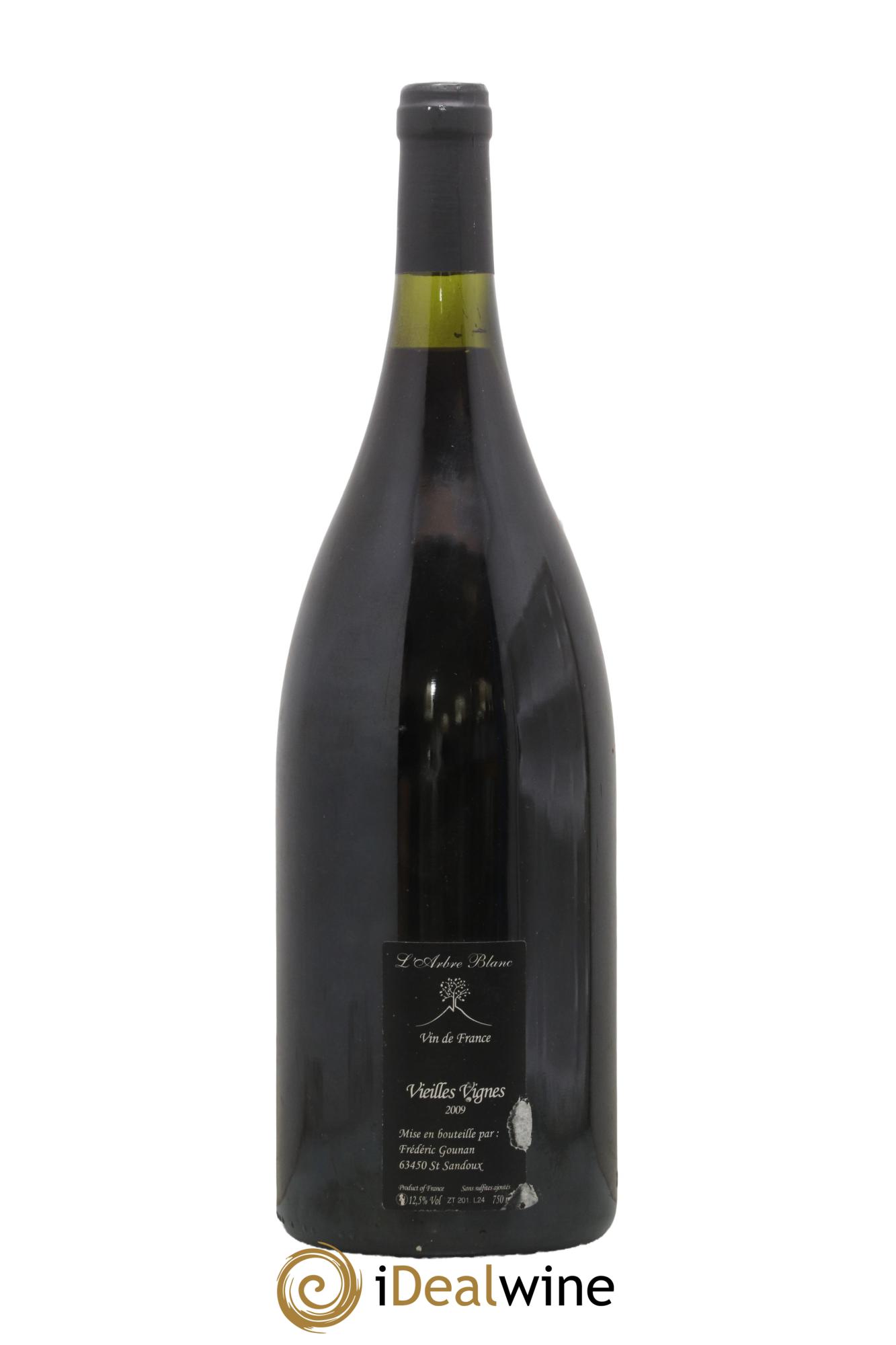 Vin de France Cuvée Vieilles Vignes Domaine De L'Arbre Blanc 2009 - Lot de 1 magnum - 1