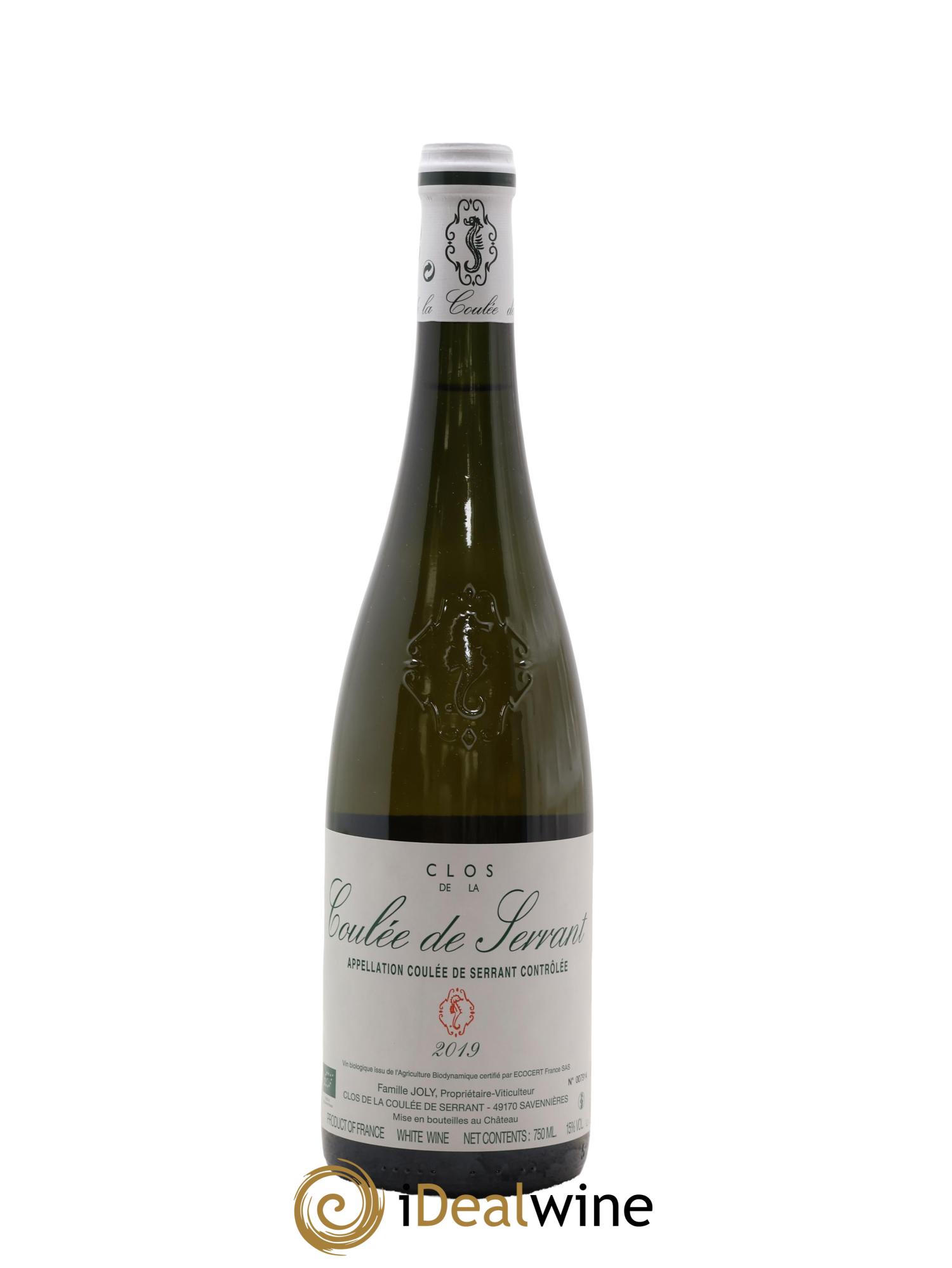 Savennières Clos de la Coulée de Serrant Vignobles de la Coulée de Serrant - Nicolas Joly 2019 - Lotto di 1 bottiglia - 0
