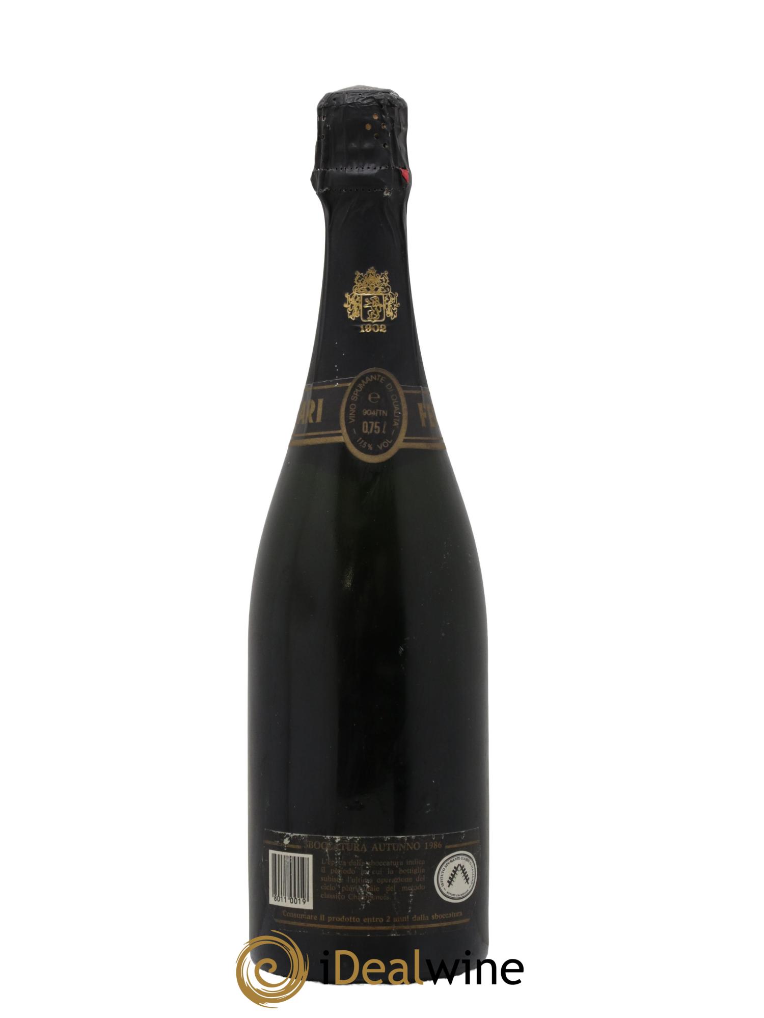 Italie Brut Riserva Ferrarri Bruno Lunelli - Lot de 1 bouteille - 1