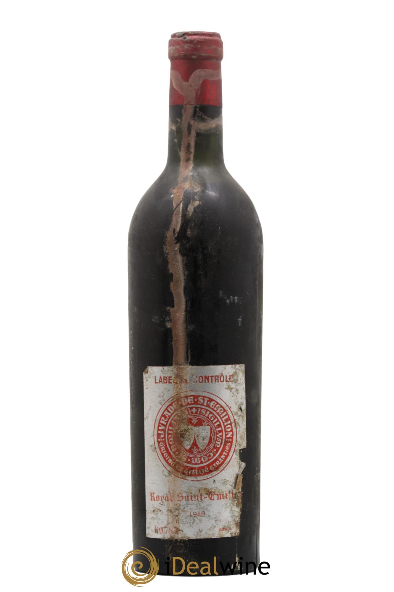Saint-Émilion Cotes Rocheuses 1947 - Lot de 1 bouteille - 1