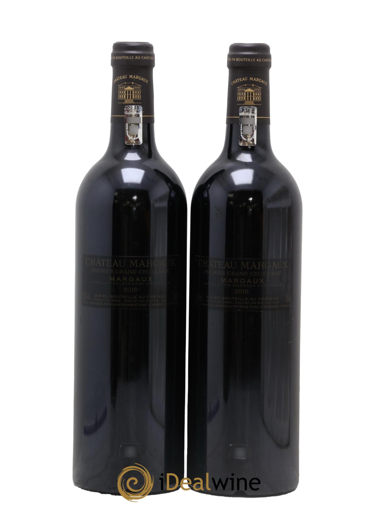 Château Margaux 1er Grand Cru Classé 2016 - Lot of 2 bottles - 1