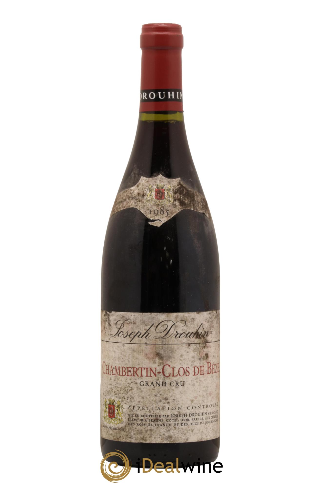 Chambertin Clos de Bèze Grand Cru Joseph Drouhin 1985 - Lot de 1 bouteille - 0