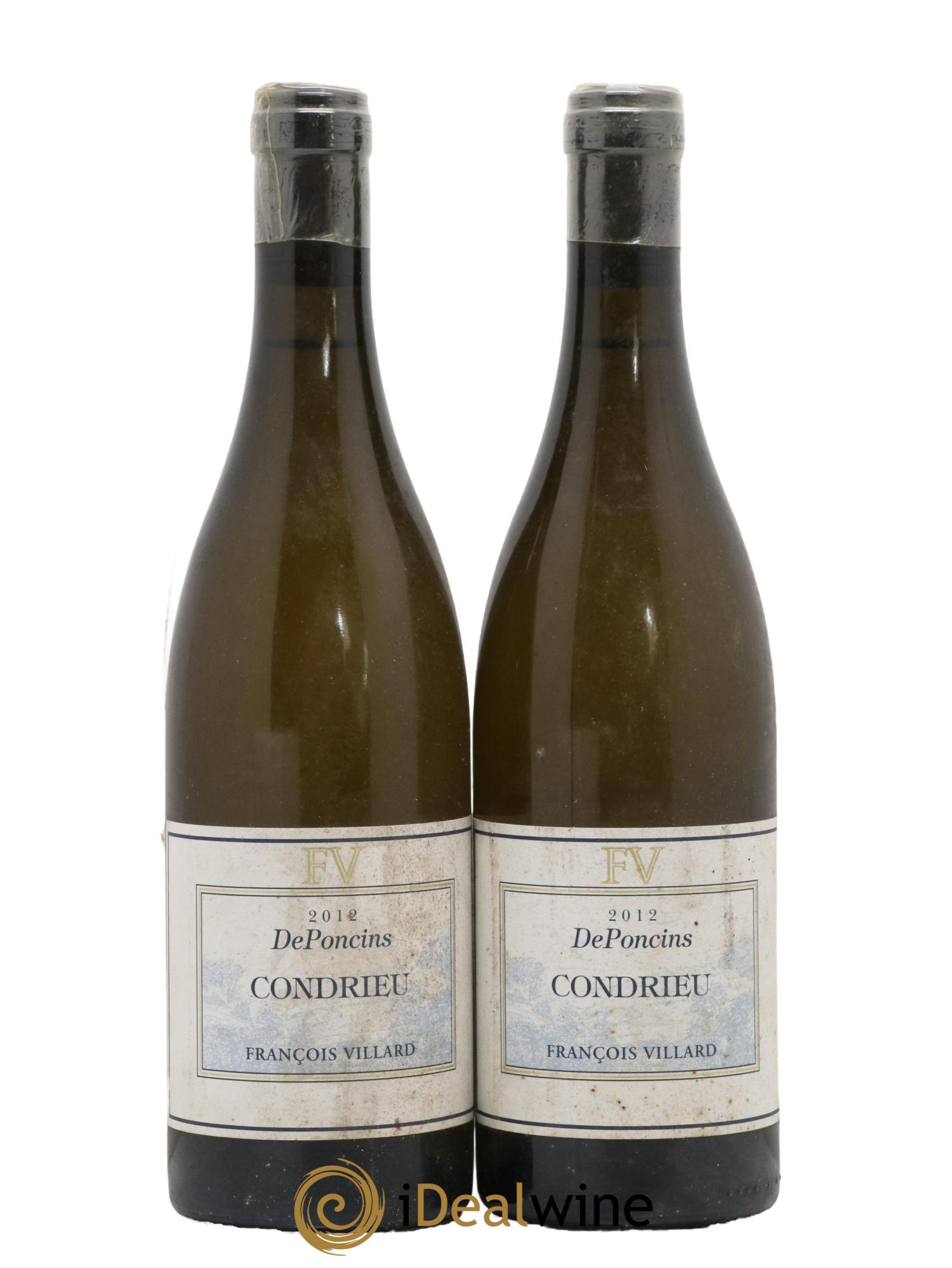 Condrieu Deponcins François Villard 2012 - Lot de 2 bouteilles - 0